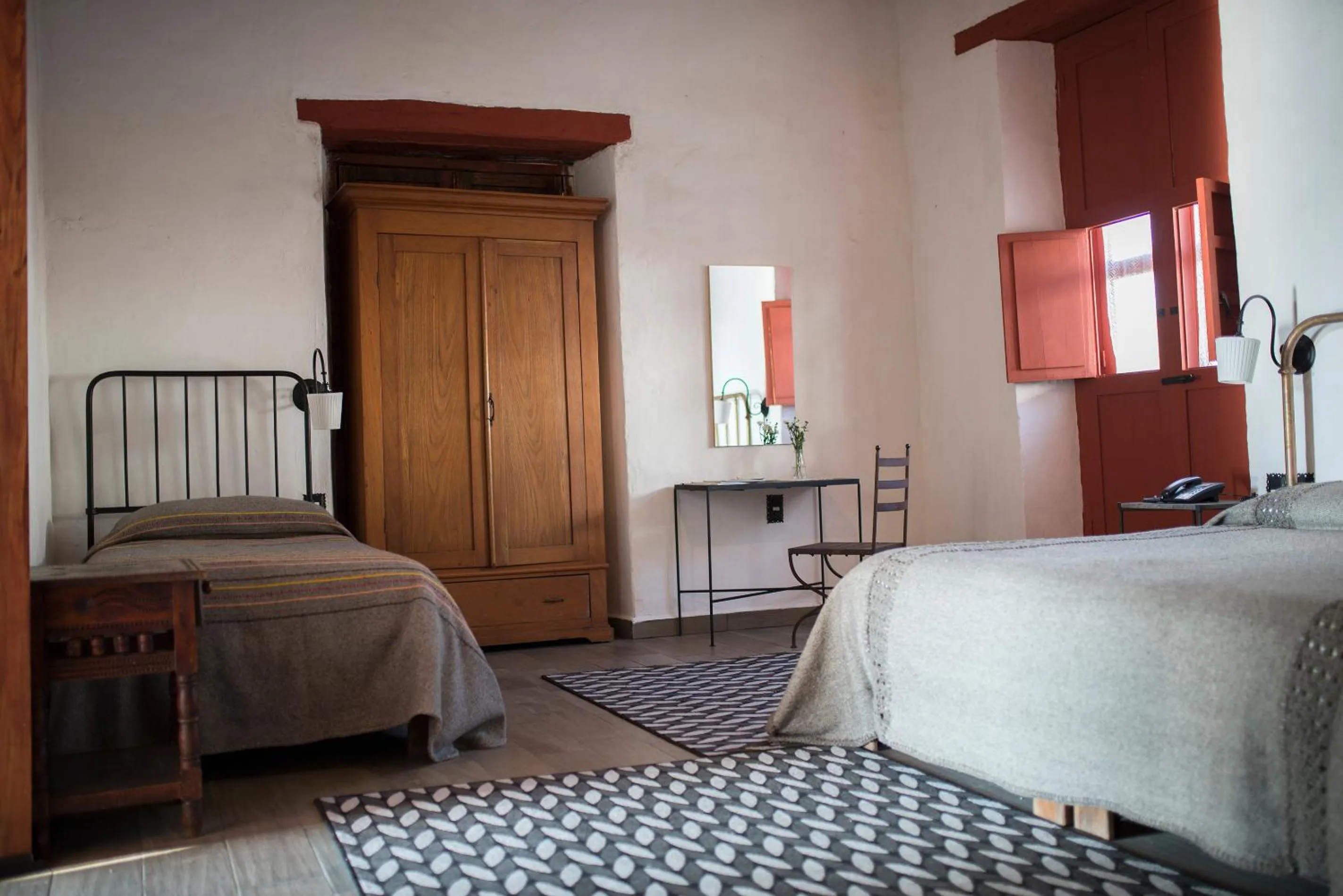 Bed in Hotel Boutique Posada La Basilica