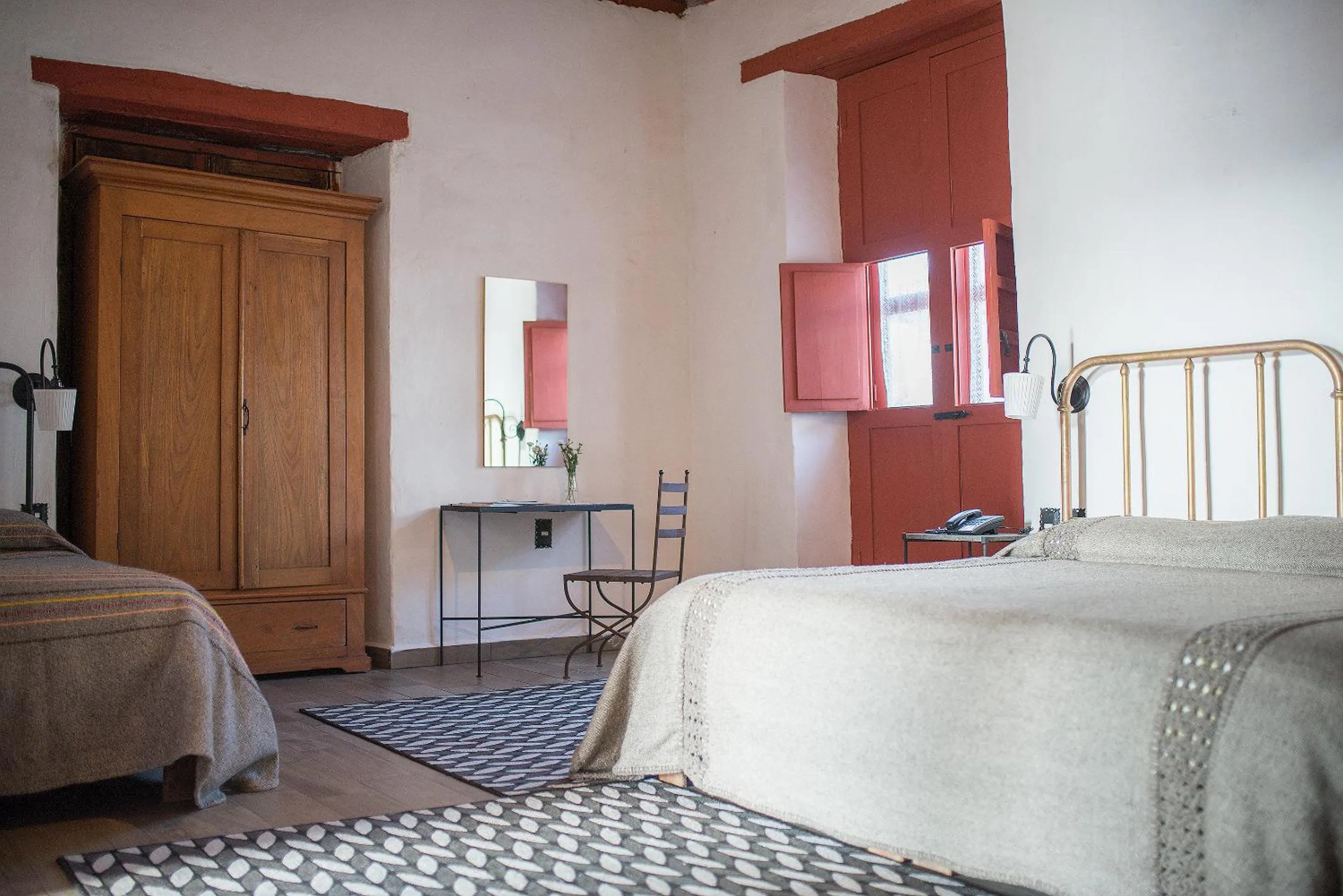 Bed in Hotel Boutique Posada La Basilica