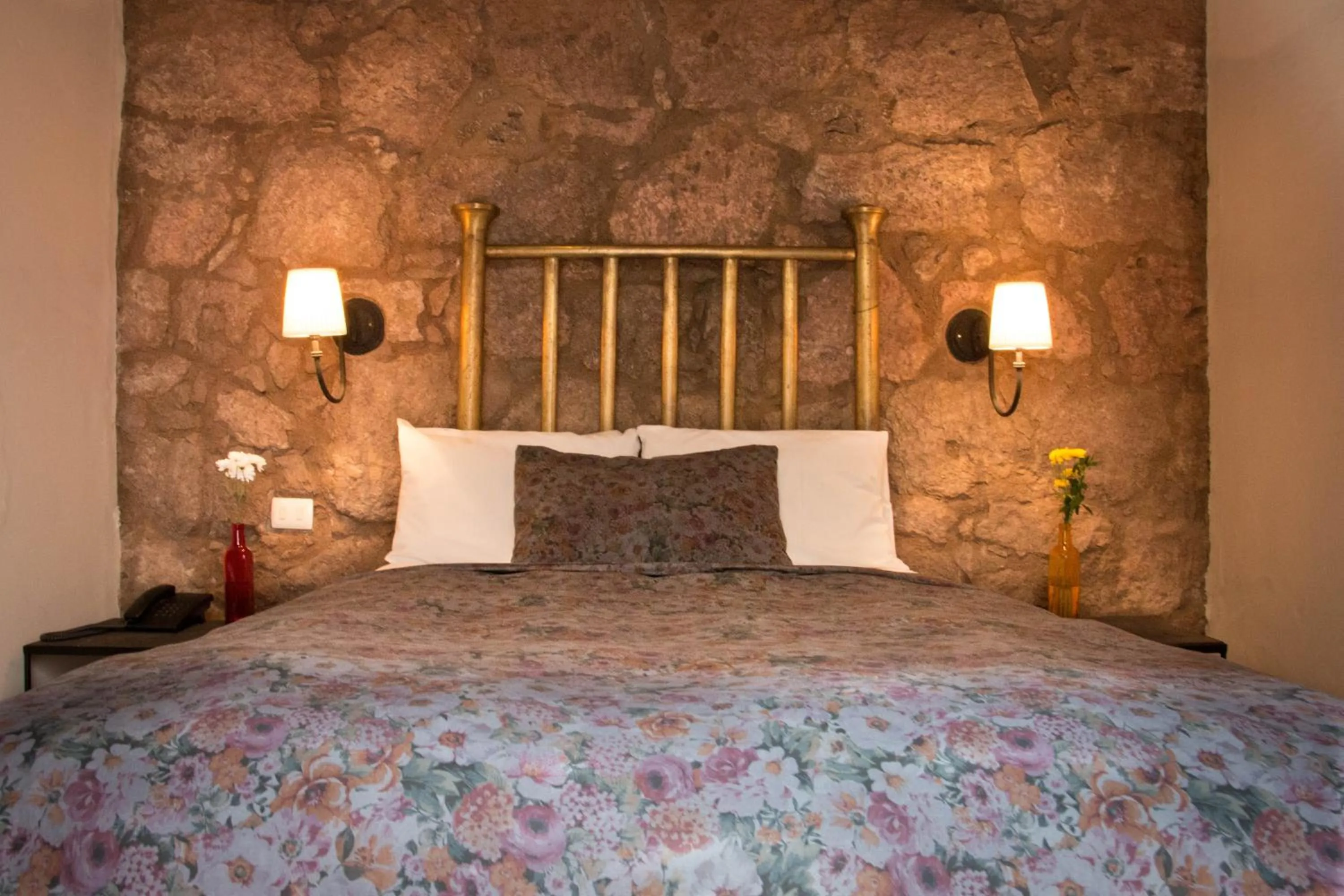 Bed in Hotel Gertrudis