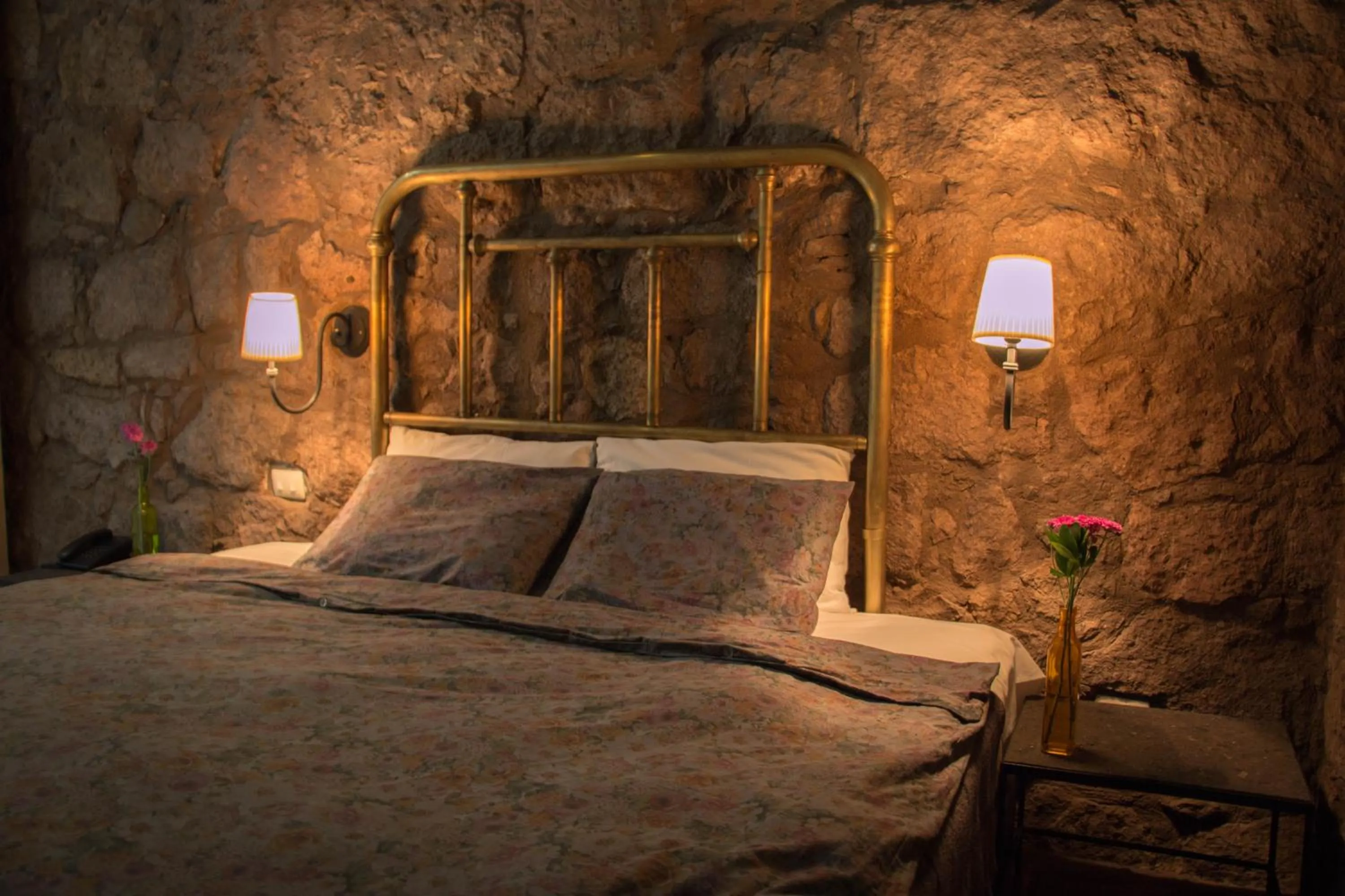 Bed in Hotel Gertrudis