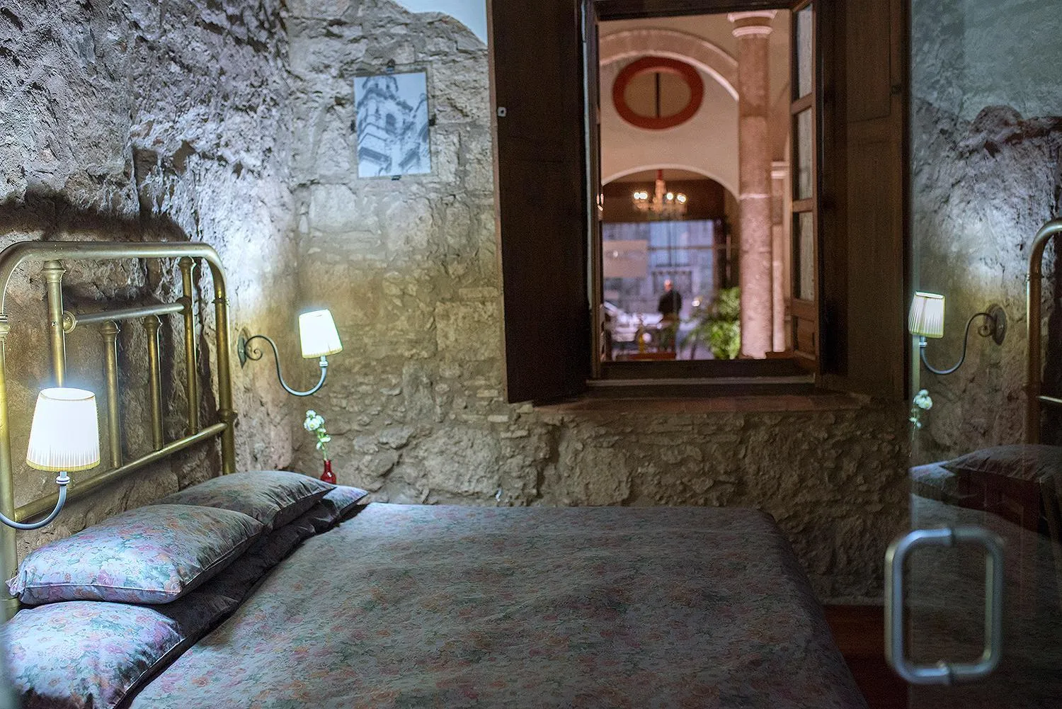 Bed in Hotel Gertrudis