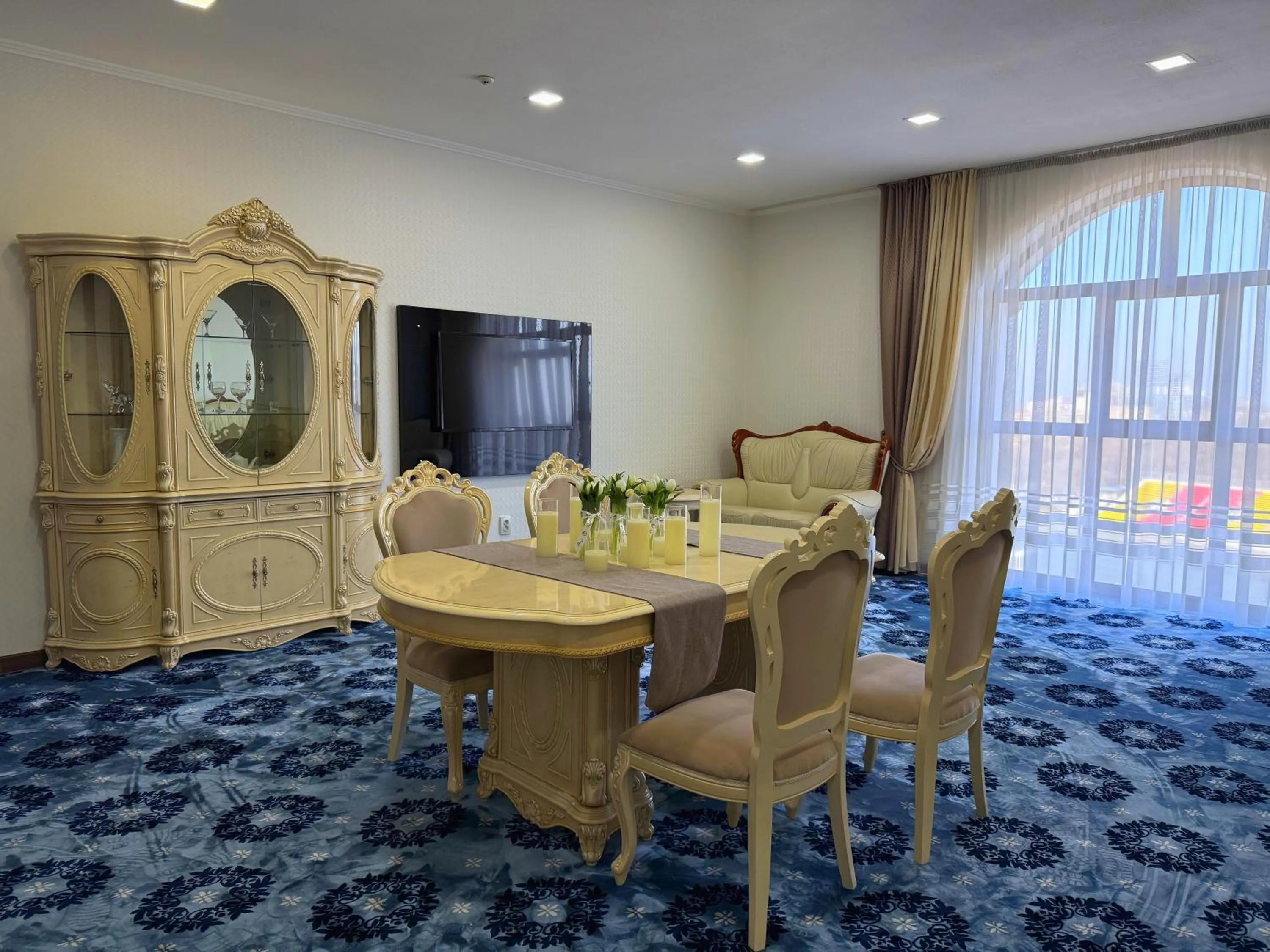 Decorative detail in Plaza Hotel Bishkek