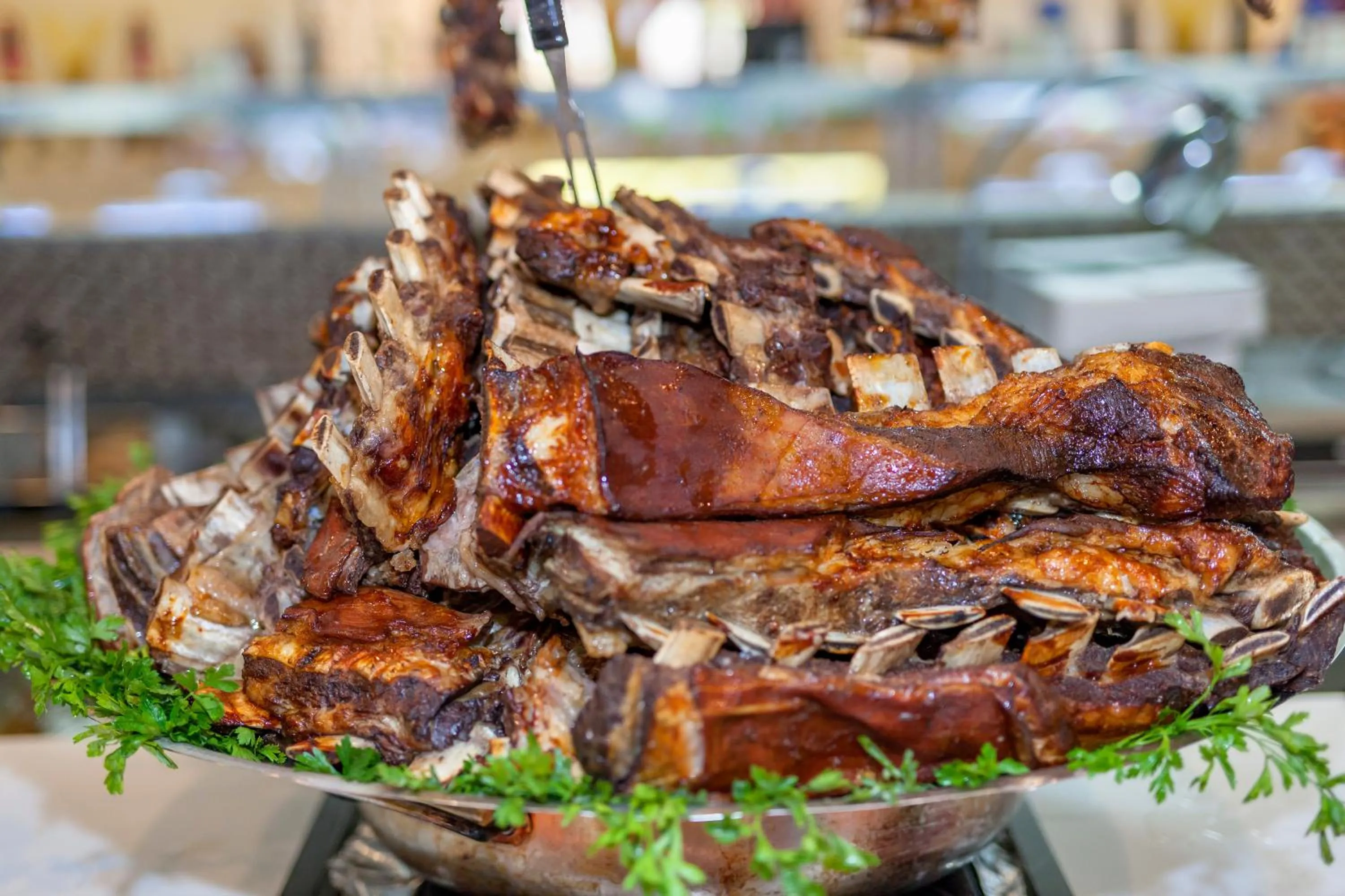 Food in Royal Taj Mahal Hotel