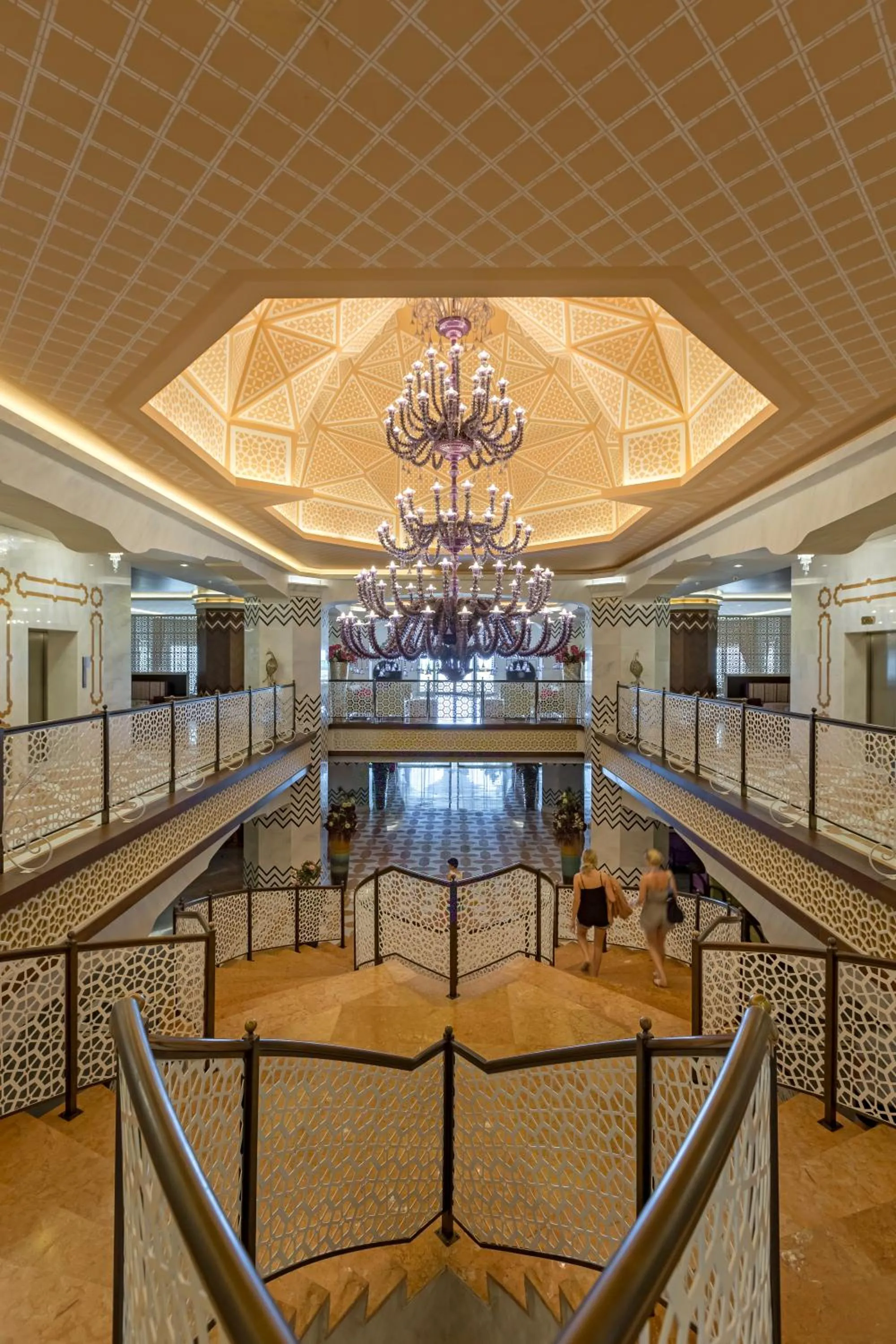 Decorative detail in Royal Taj Mahal Hotel