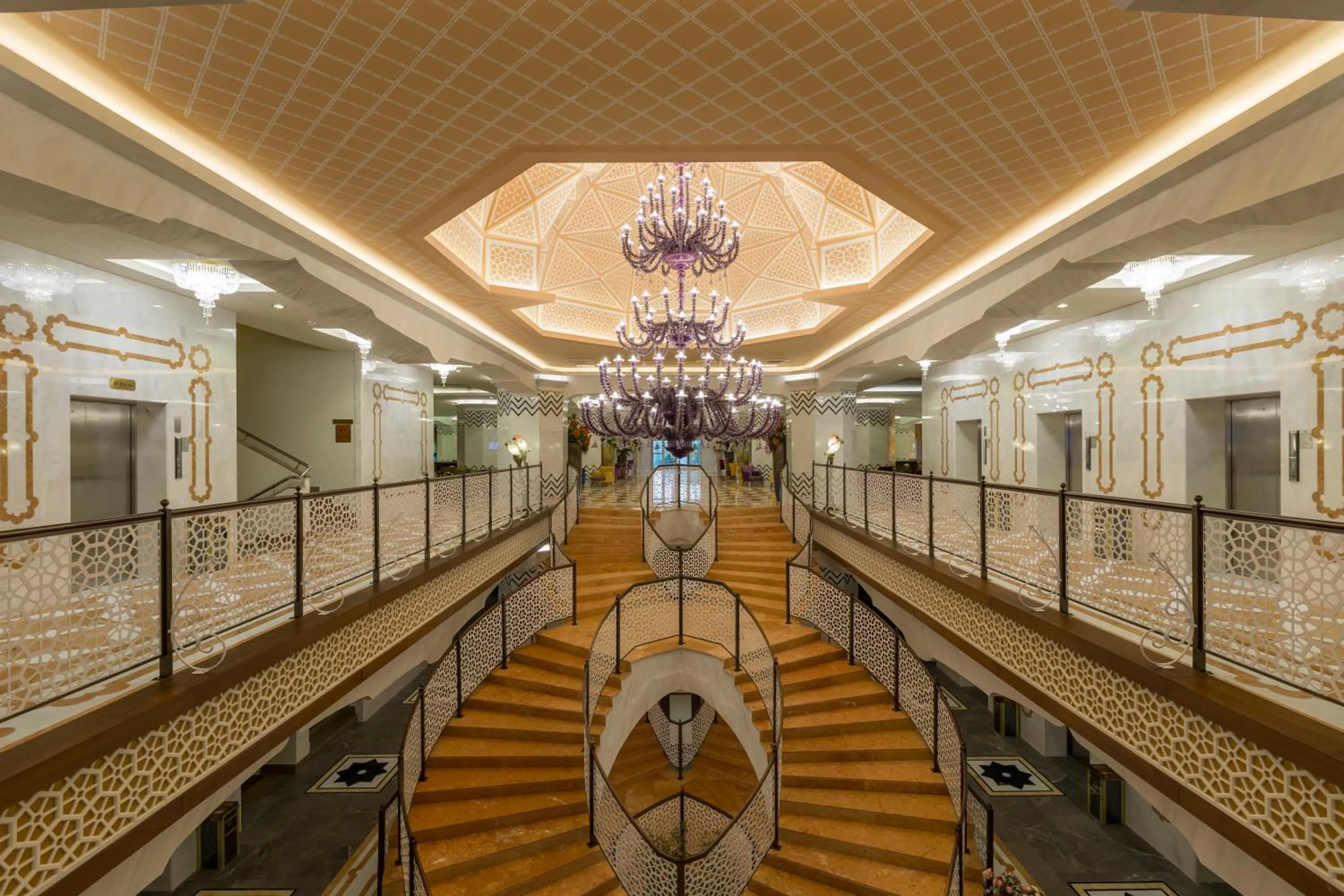 Decorative detail in Royal Taj Mahal Hotel