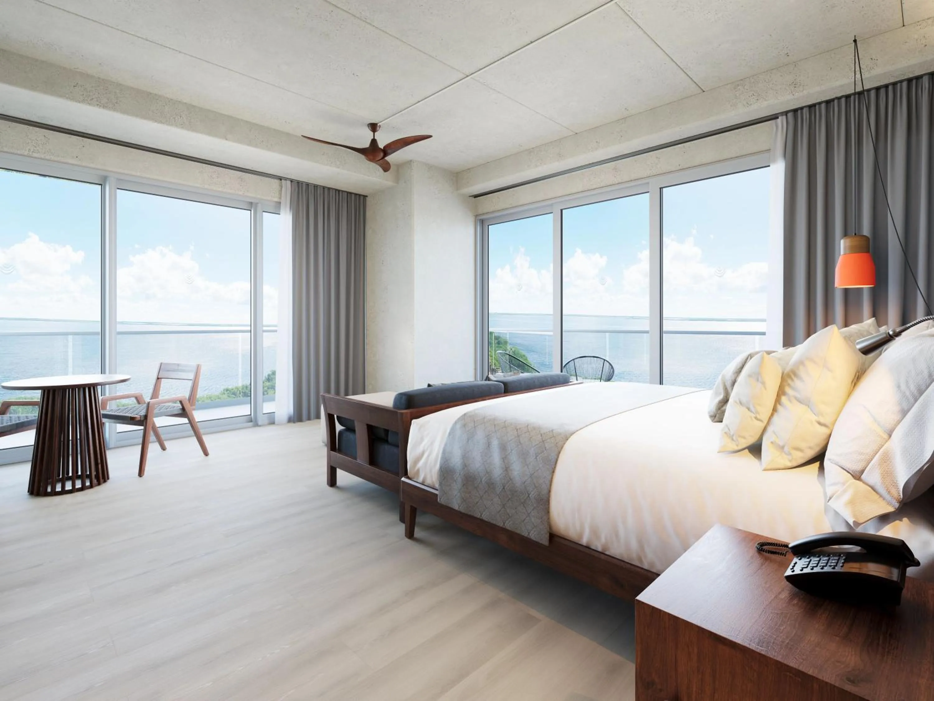 Bedroom, Bed in Hyatt Vivid Grand Island Cancun-All Inclusive Adults Only