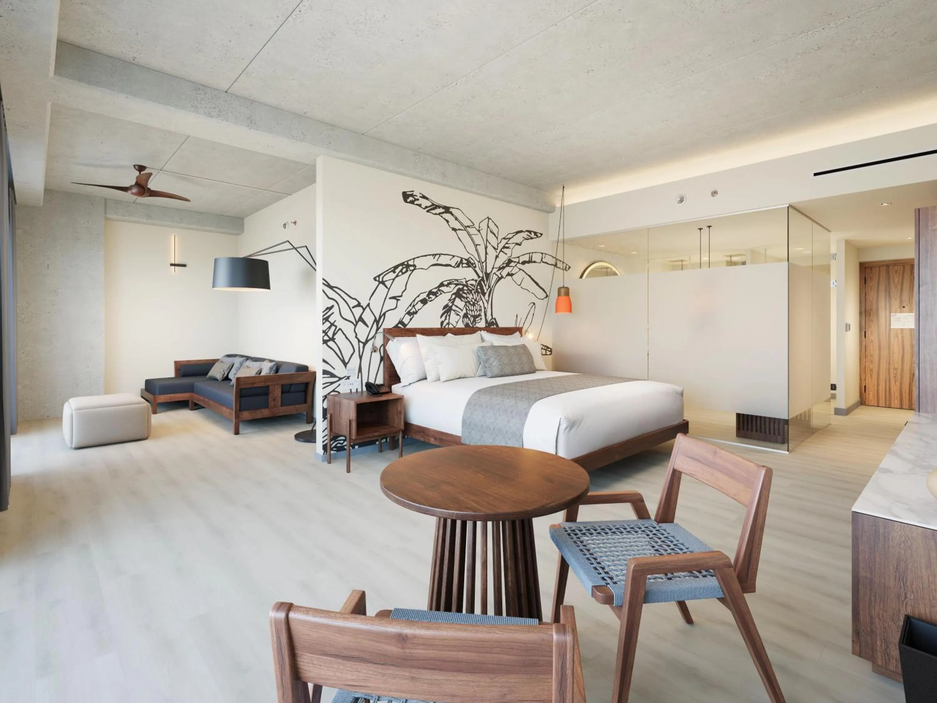 Bedroom, Bed in Hyatt Vivid Grand Island Cancun-All Inclusive Adults Only