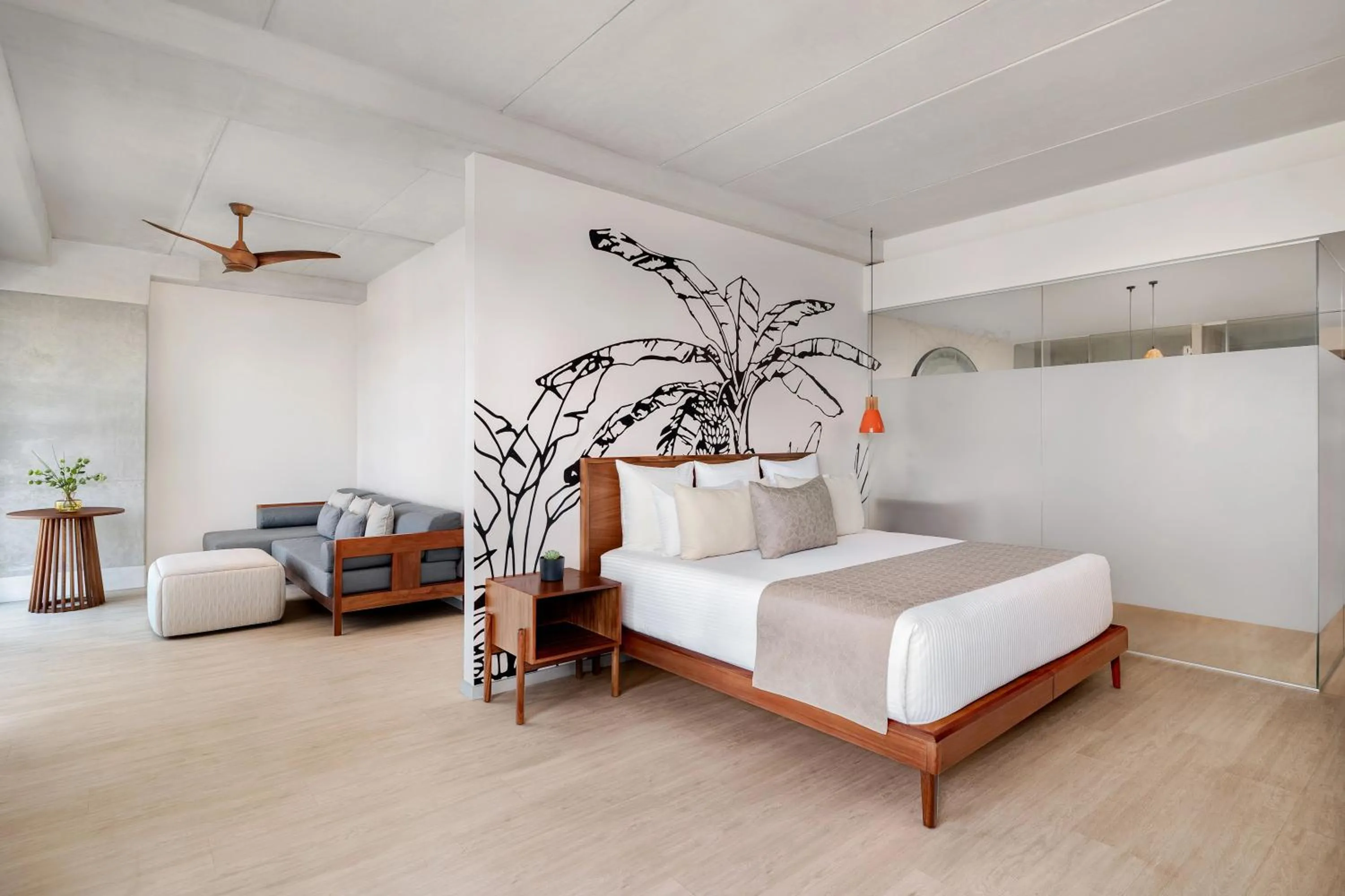 Bedroom, Bed in Hyatt Vivid Grand Island Cancun-All Inclusive Adults Only