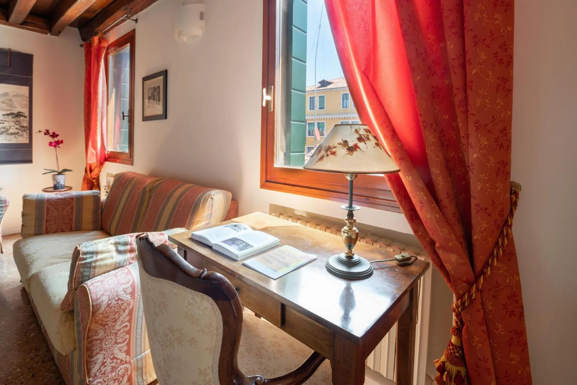 Living room in Ca' Coriandolo