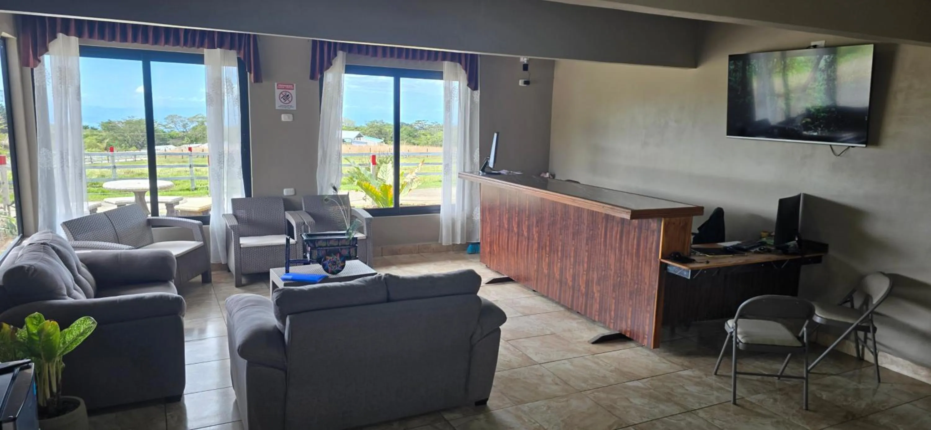 Lobby or reception in Hotel Almore