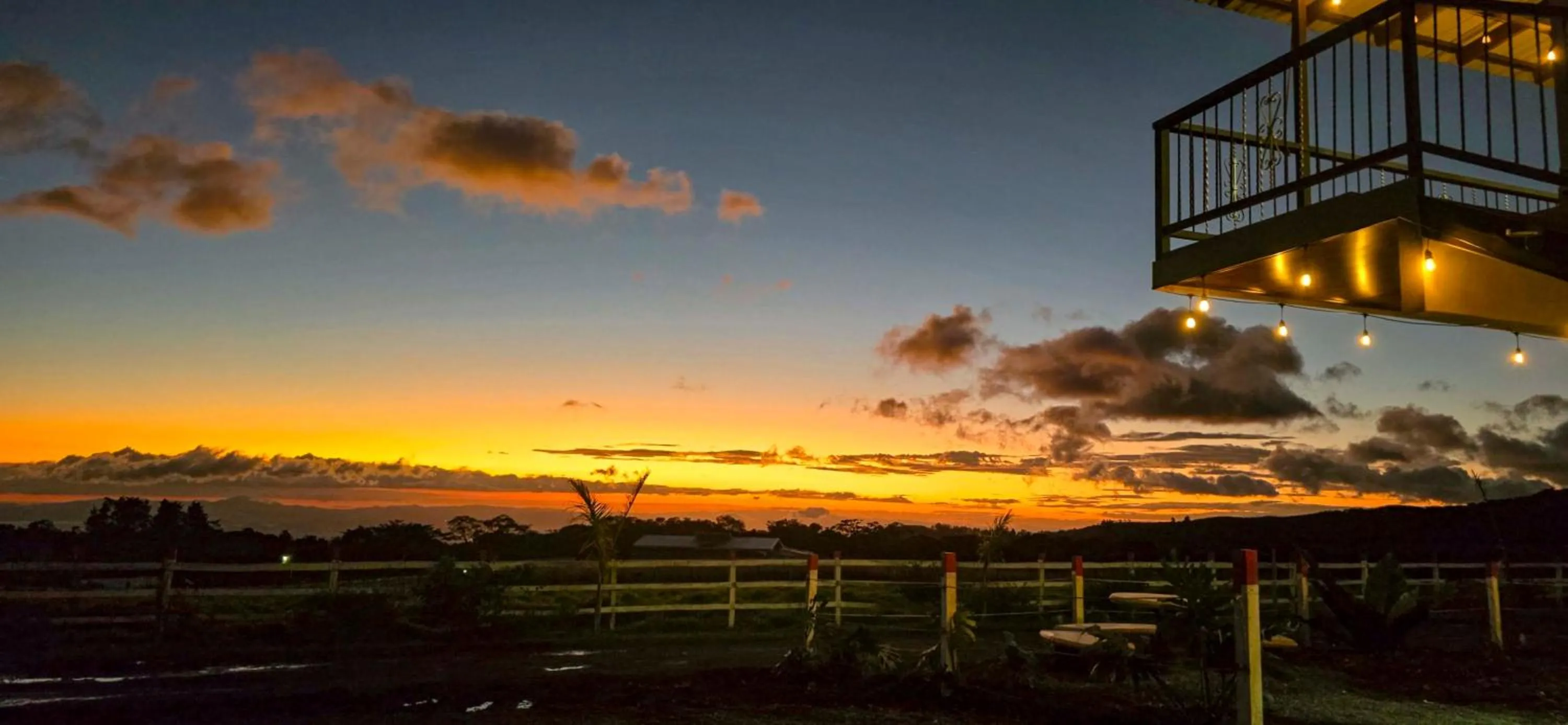 Sunset in Hotel Almore