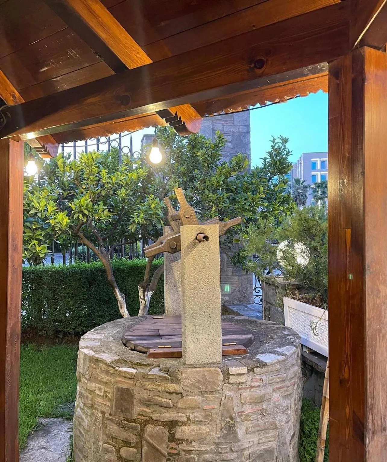 Garden in Hotel Kaceli