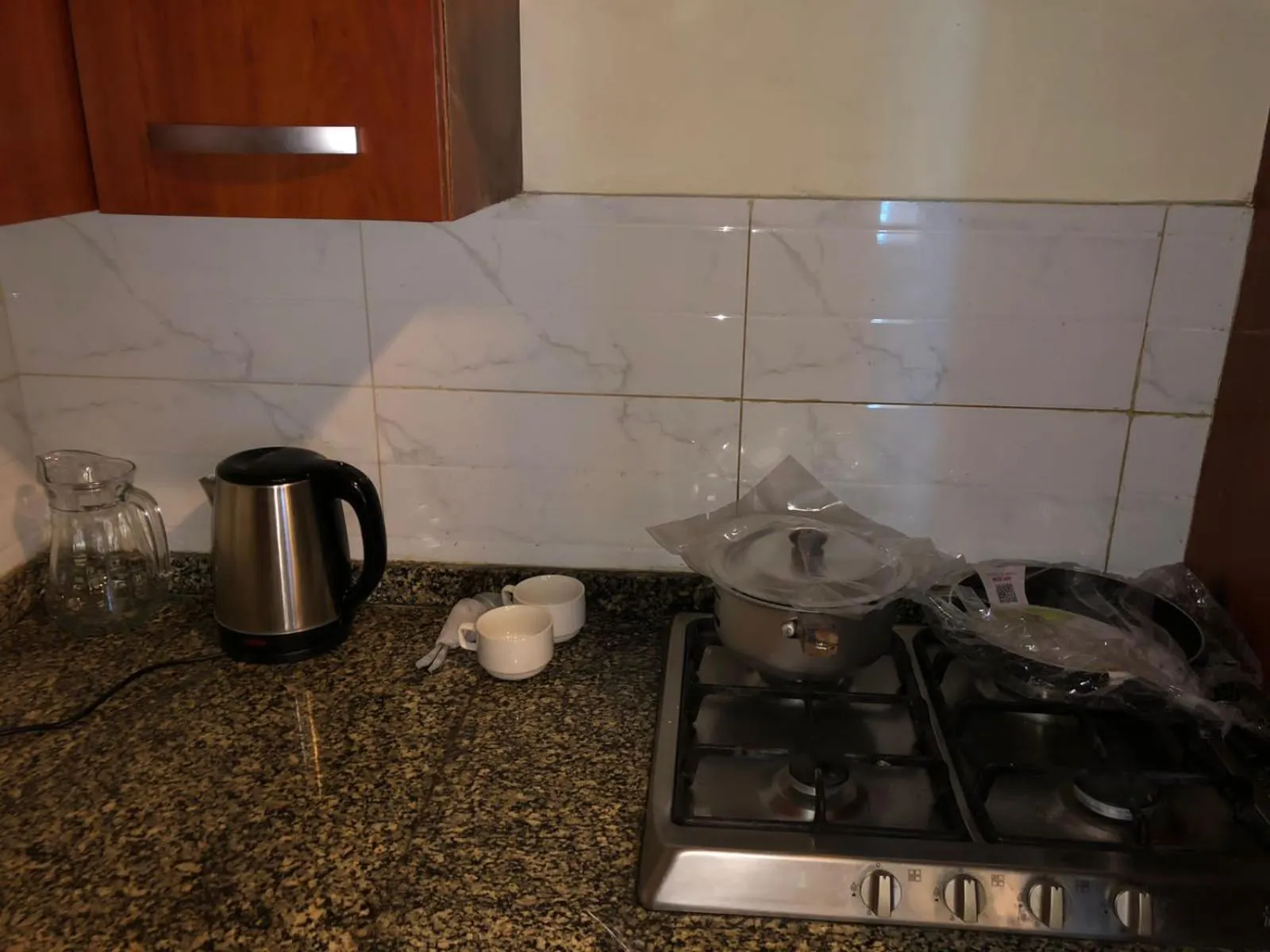 Kitchen or kitchenette in The Centaurus Apartments