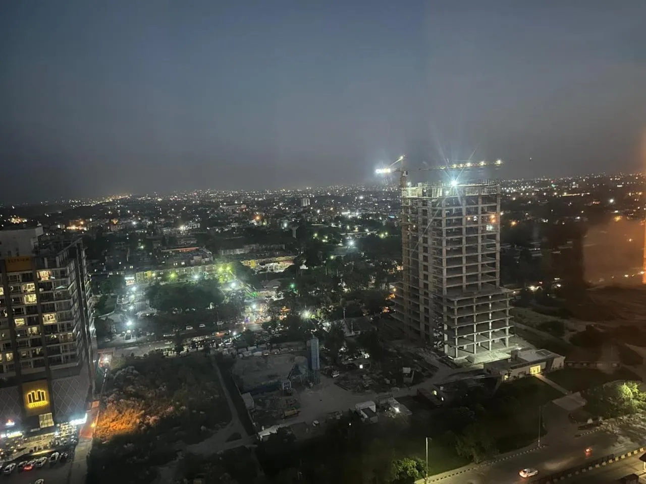 City view in The Centaurus Apartments