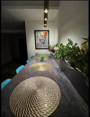 Dining area in The Centaurus Apartments