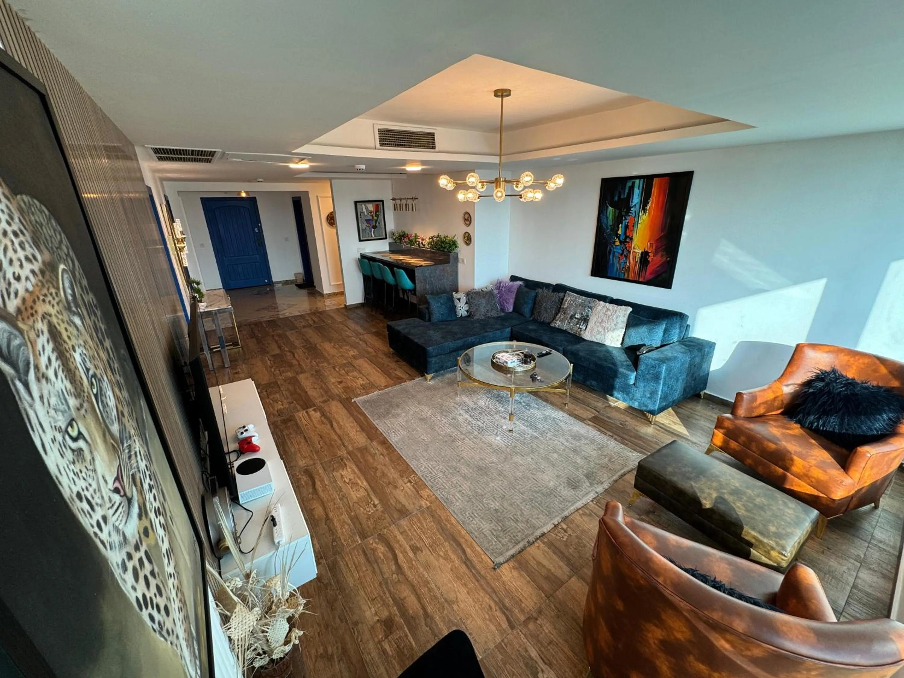 TV and multimedia in The Centaurus Apartments