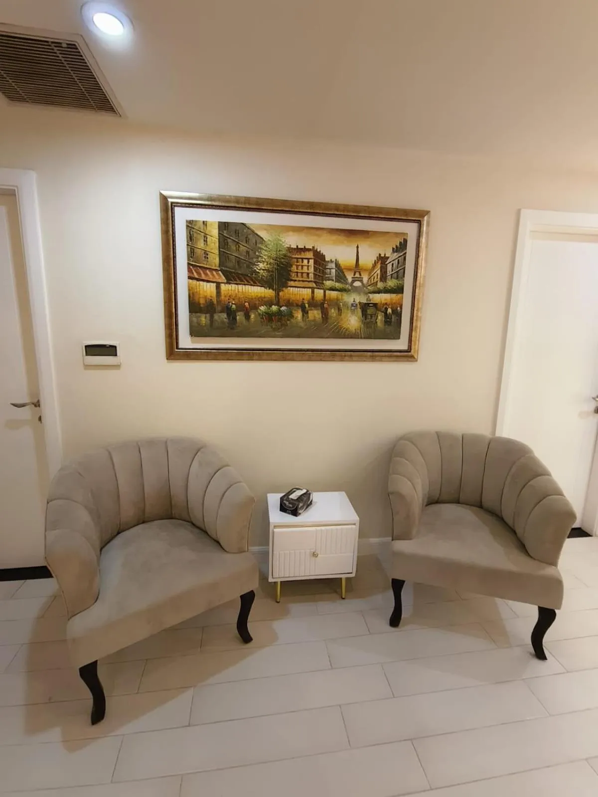 Decorative detail in The Centaurus Apartments