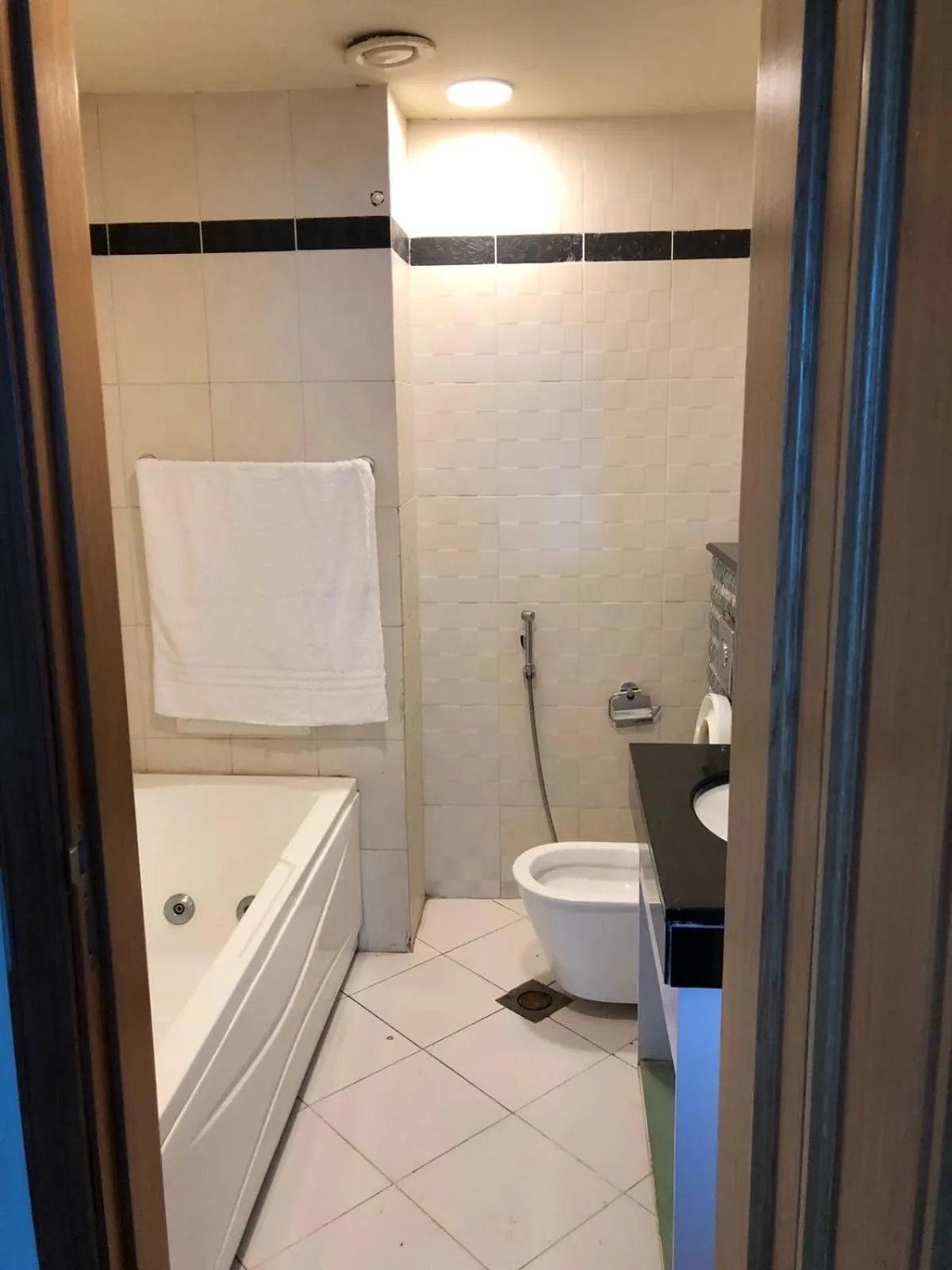 Shower in The Centaurus Apartments