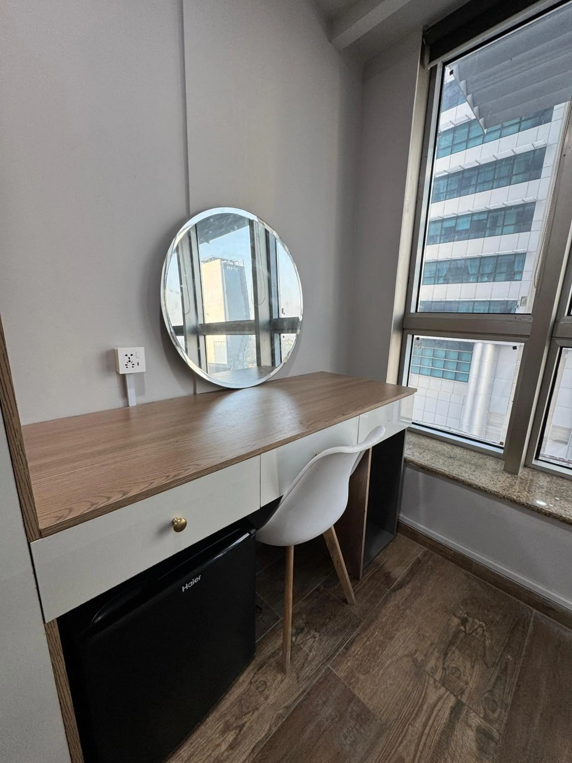 Decorative detail in The Centaurus Apartments