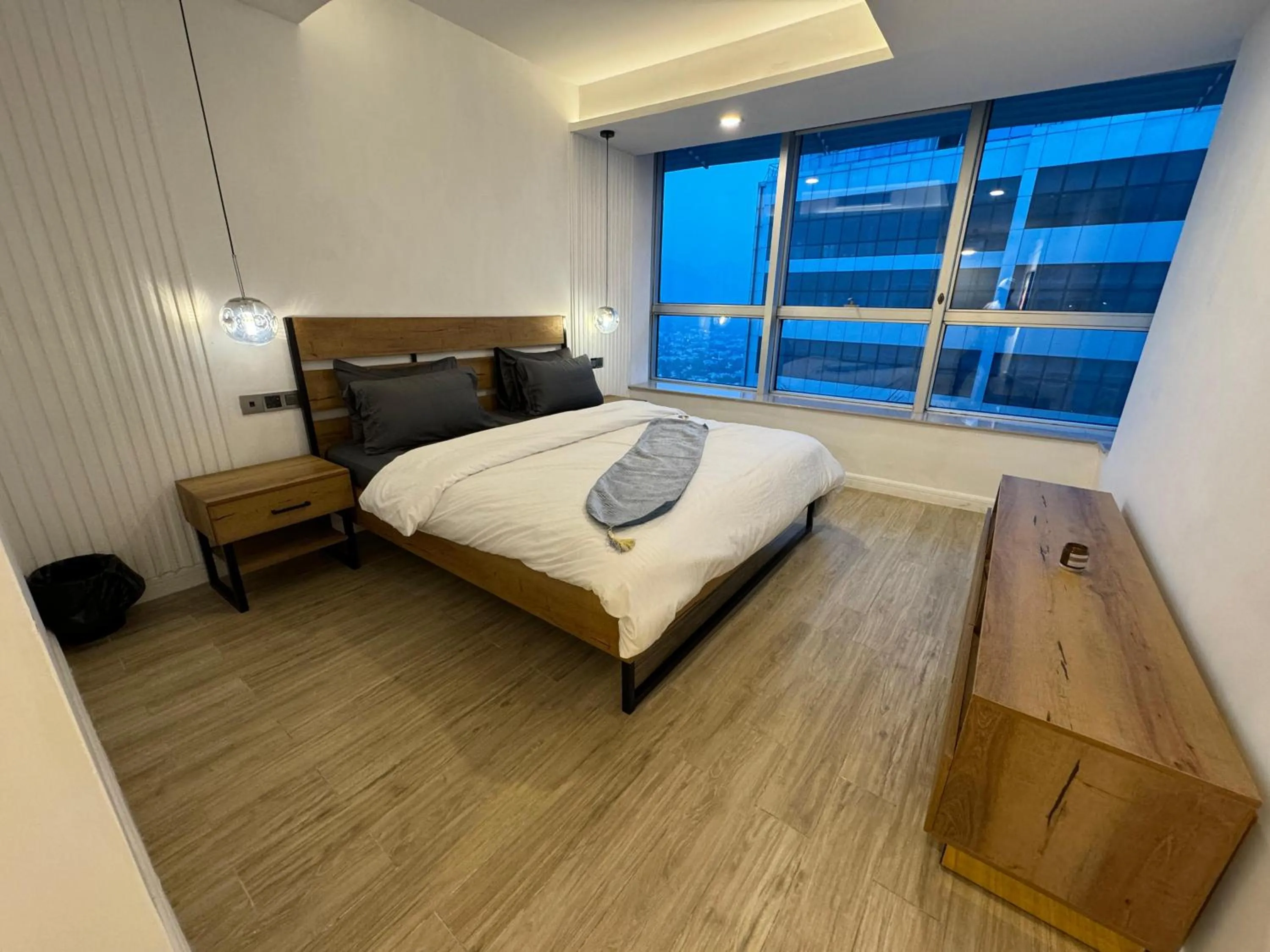 Bed in The Centaurus Apartments