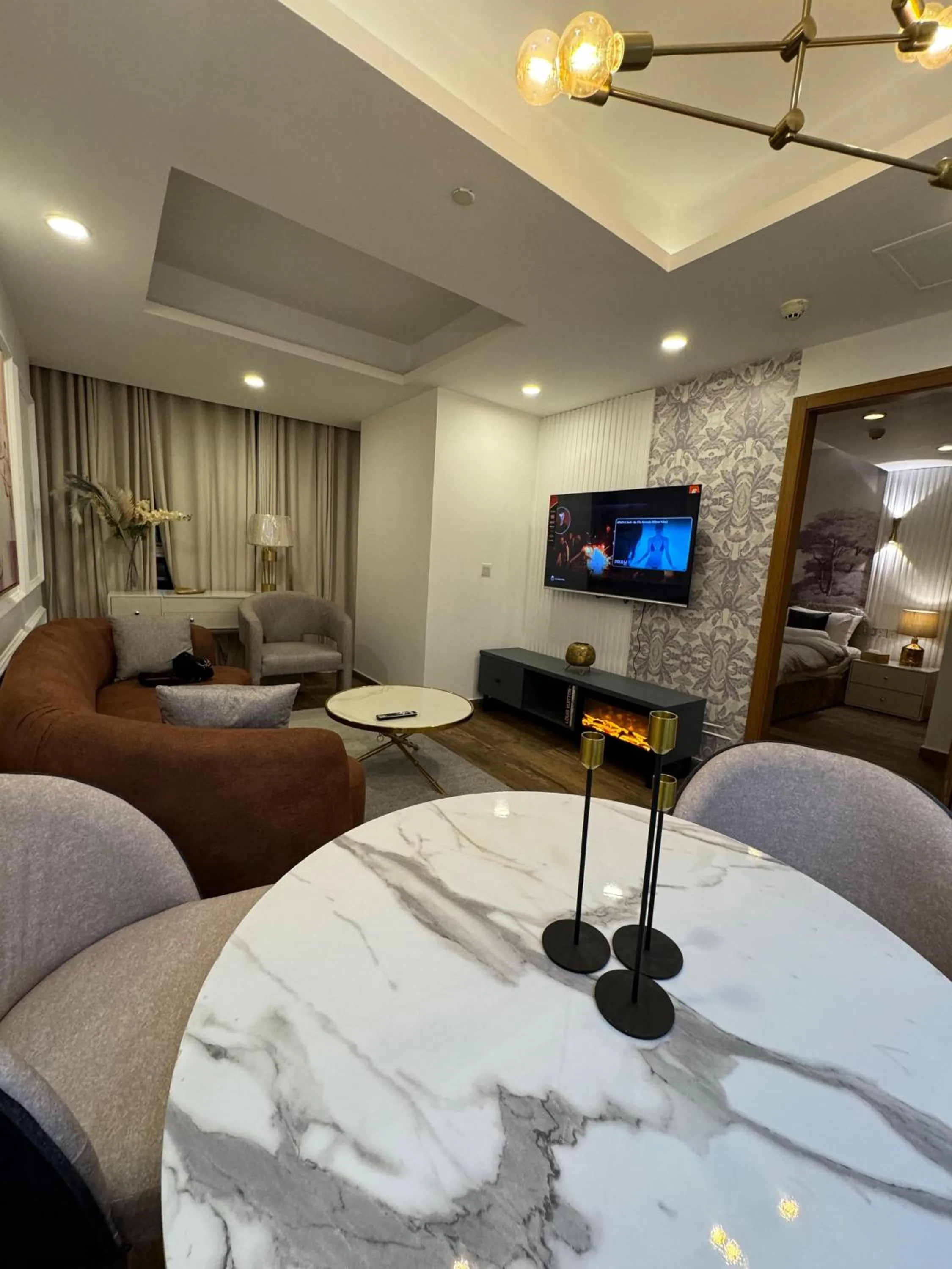 TV and multimedia in The Centaurus Apartments