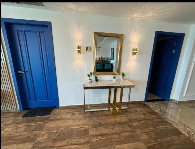 Decorative detail in The Centaurus Apartments