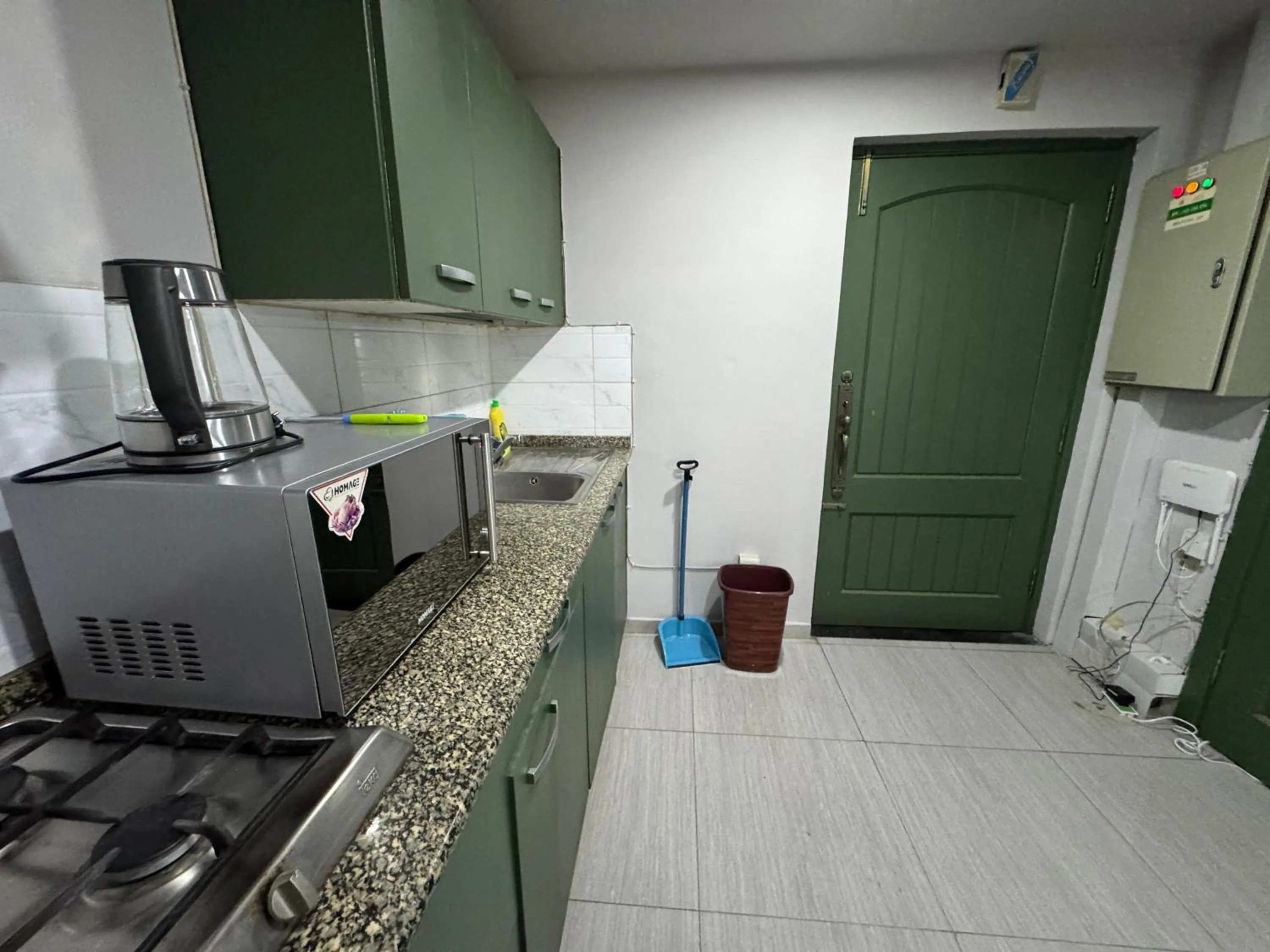 Kitchen or kitchenette in The Centaurus Apartments