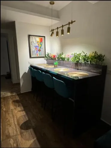 Decorative detail in The Centaurus Apartments