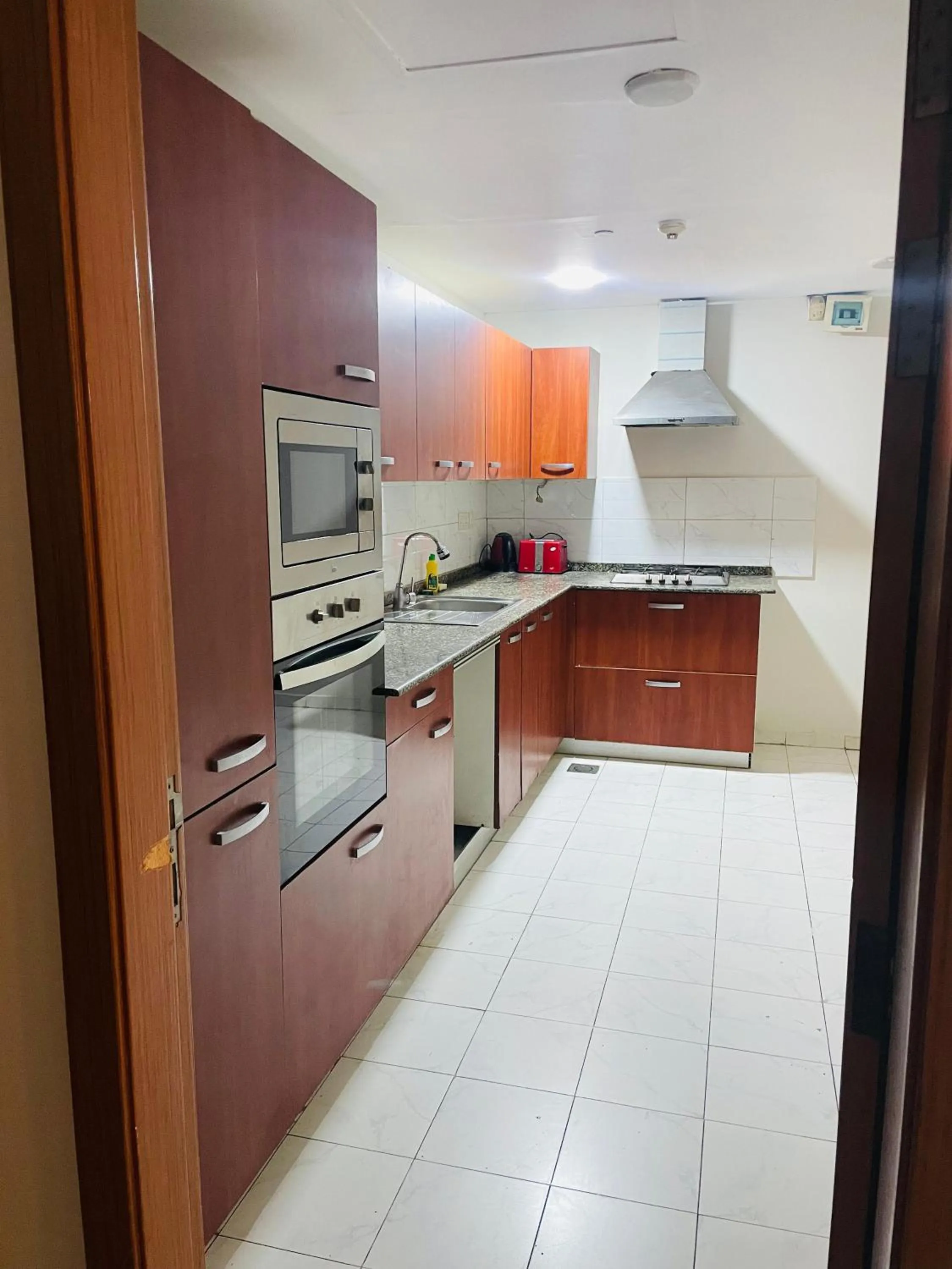 Kitchen or kitchenette in The Centaurus Apartments