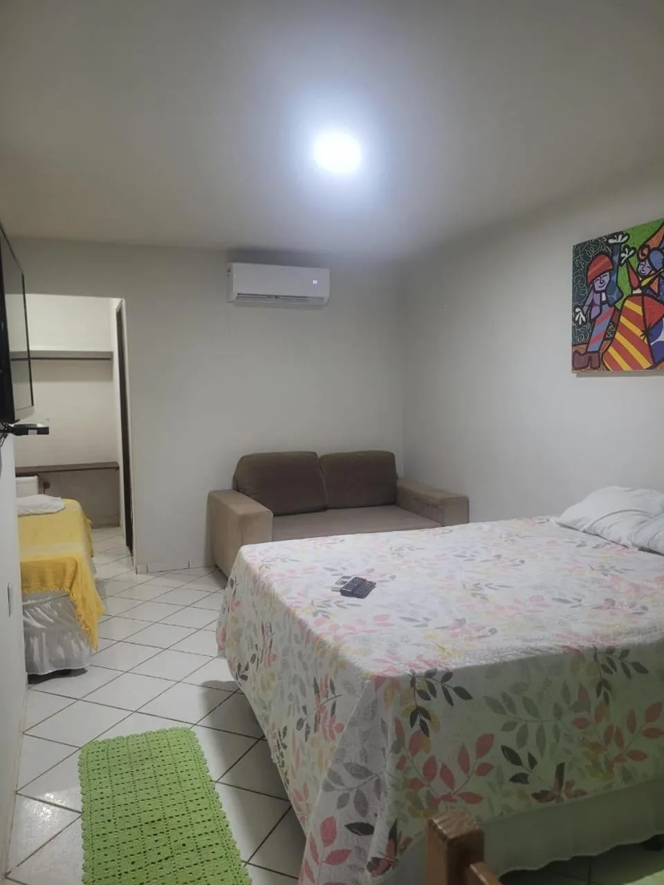 Bed in Pousada Vento Norte