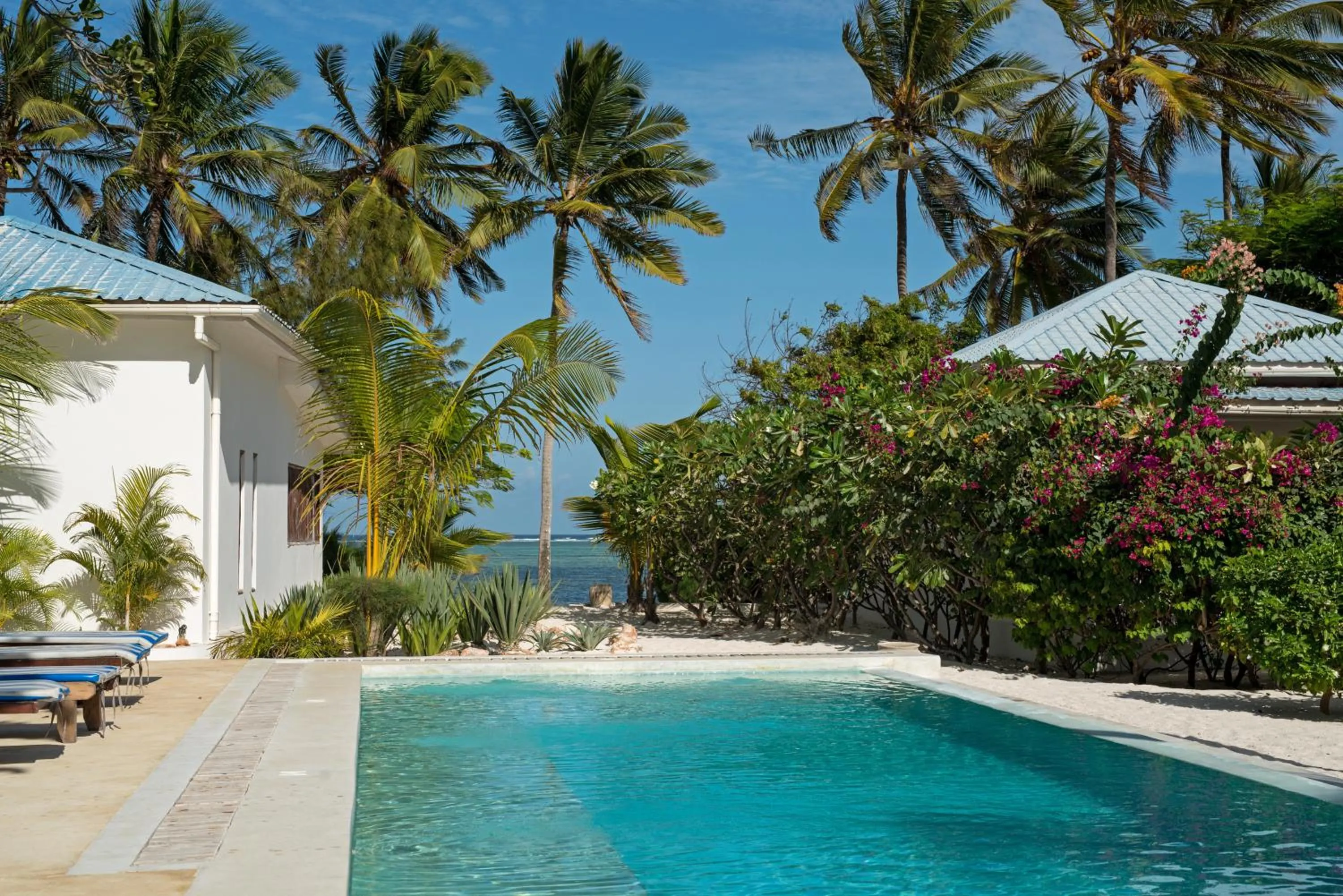 Swimming pool in Indigo Beach Zanzibar