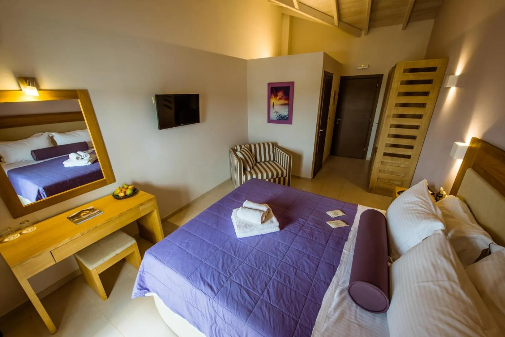 Photo of the whole room, Bed in Aktaia Boutique Hotel