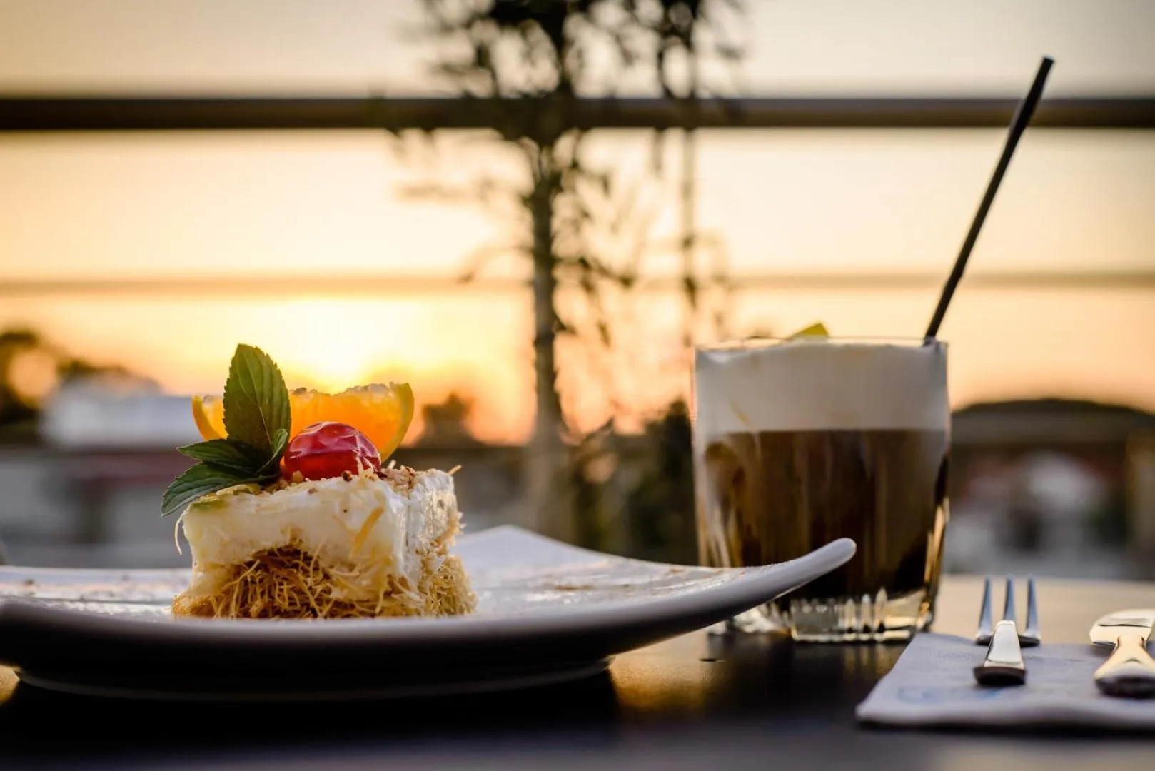 Food and drinks in Aktaia Boutique Hotel