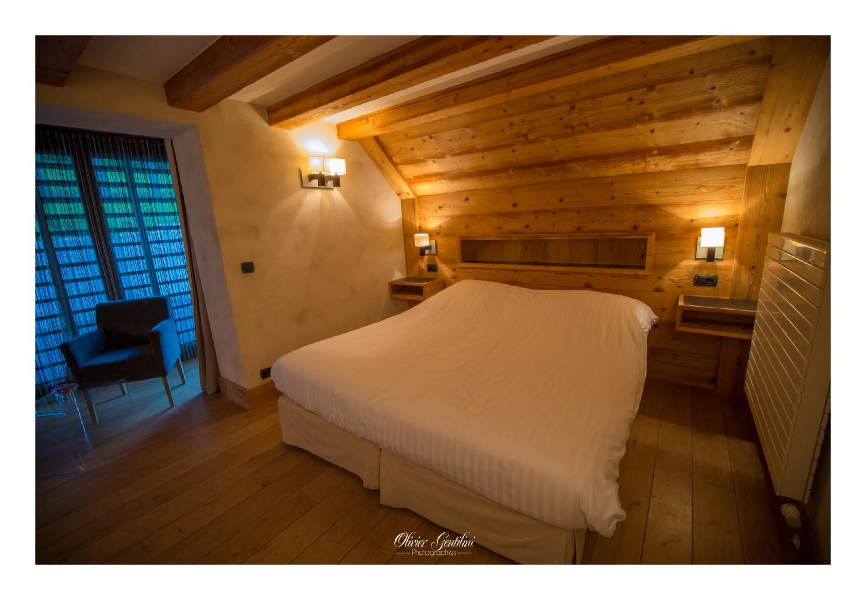 Bedroom, Bed in Hôtel Restaurant Les Alisiers