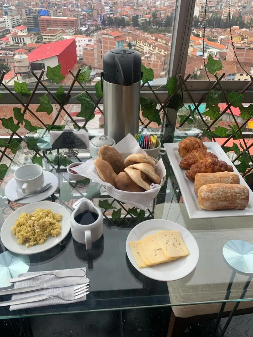 Breakfast in APU MOUNTAIN LODGE CUSCO