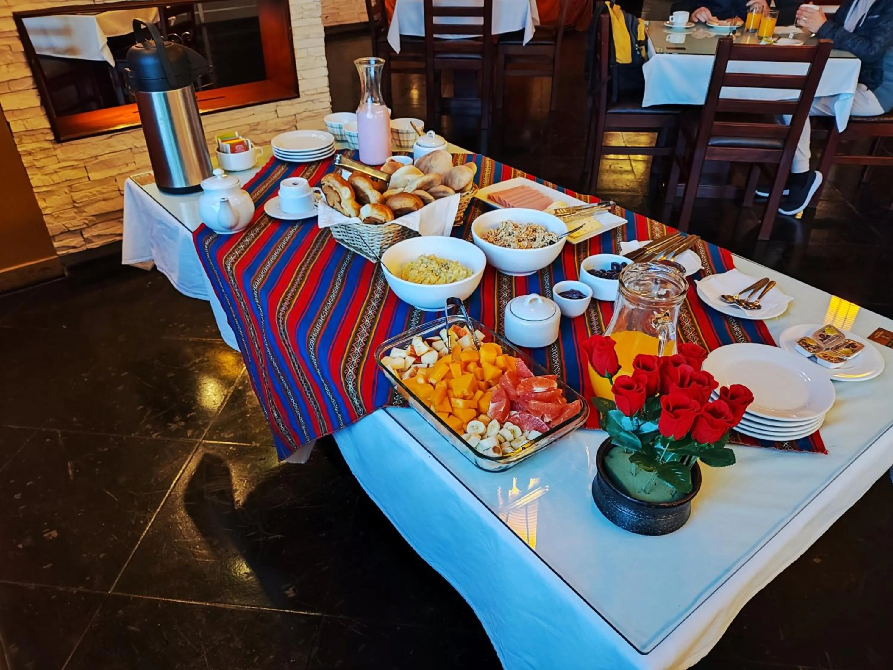 Breakfast in APU MOUNTAIN LODGE CUSCO