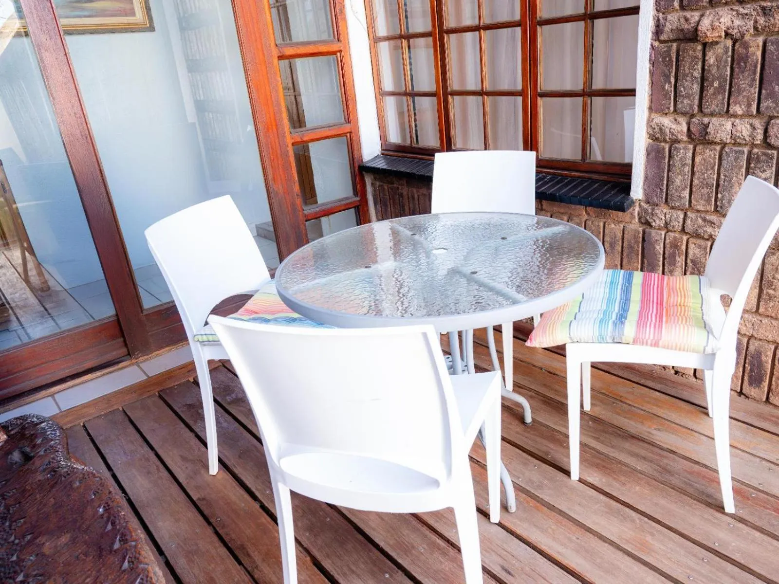 Patio in Sleepers Villa Guesthouse