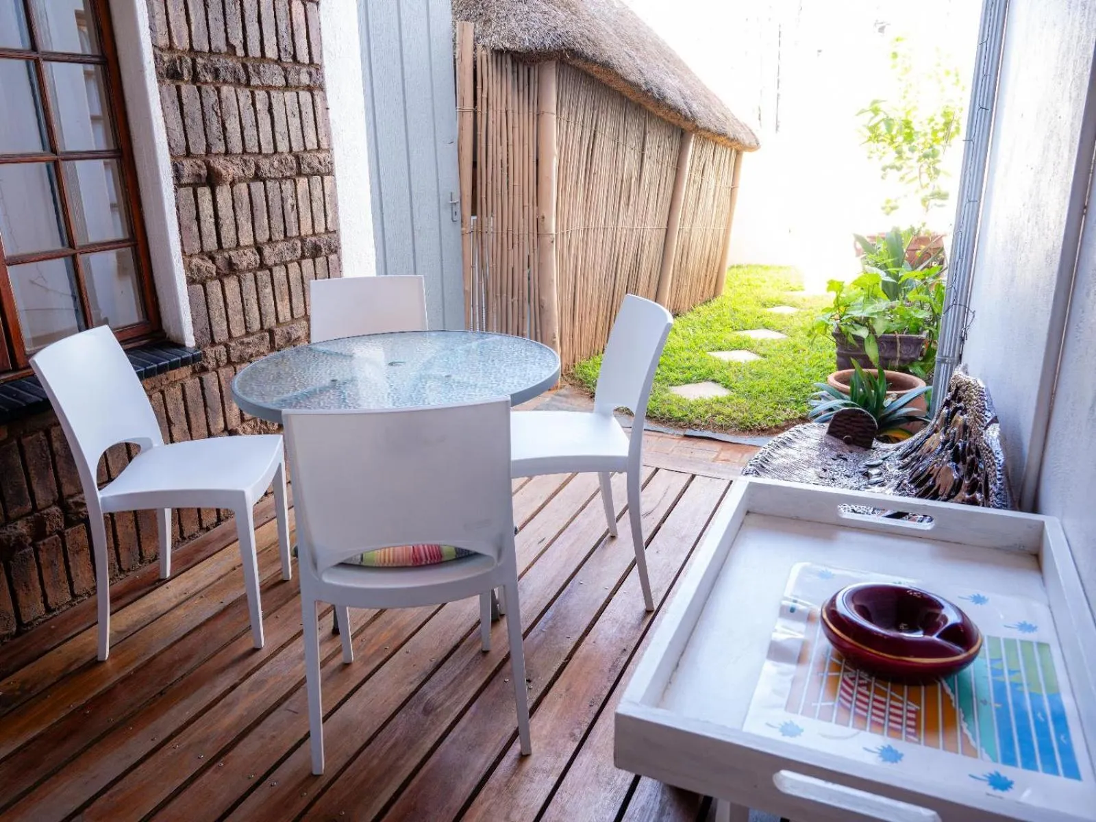 Patio in Sleepers Villa Guesthouse