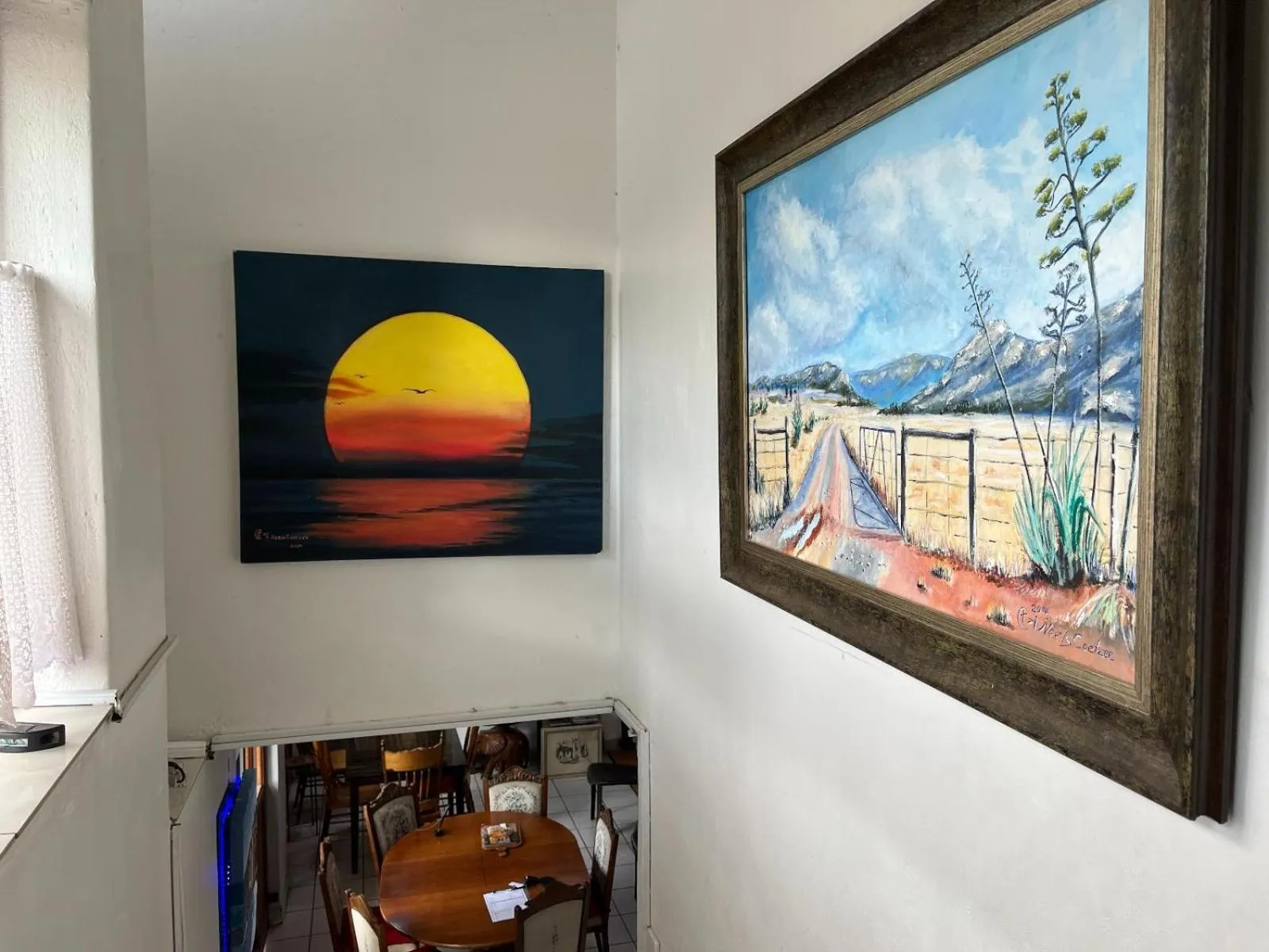 Decorative detail in Sleepers Villa Guesthouse