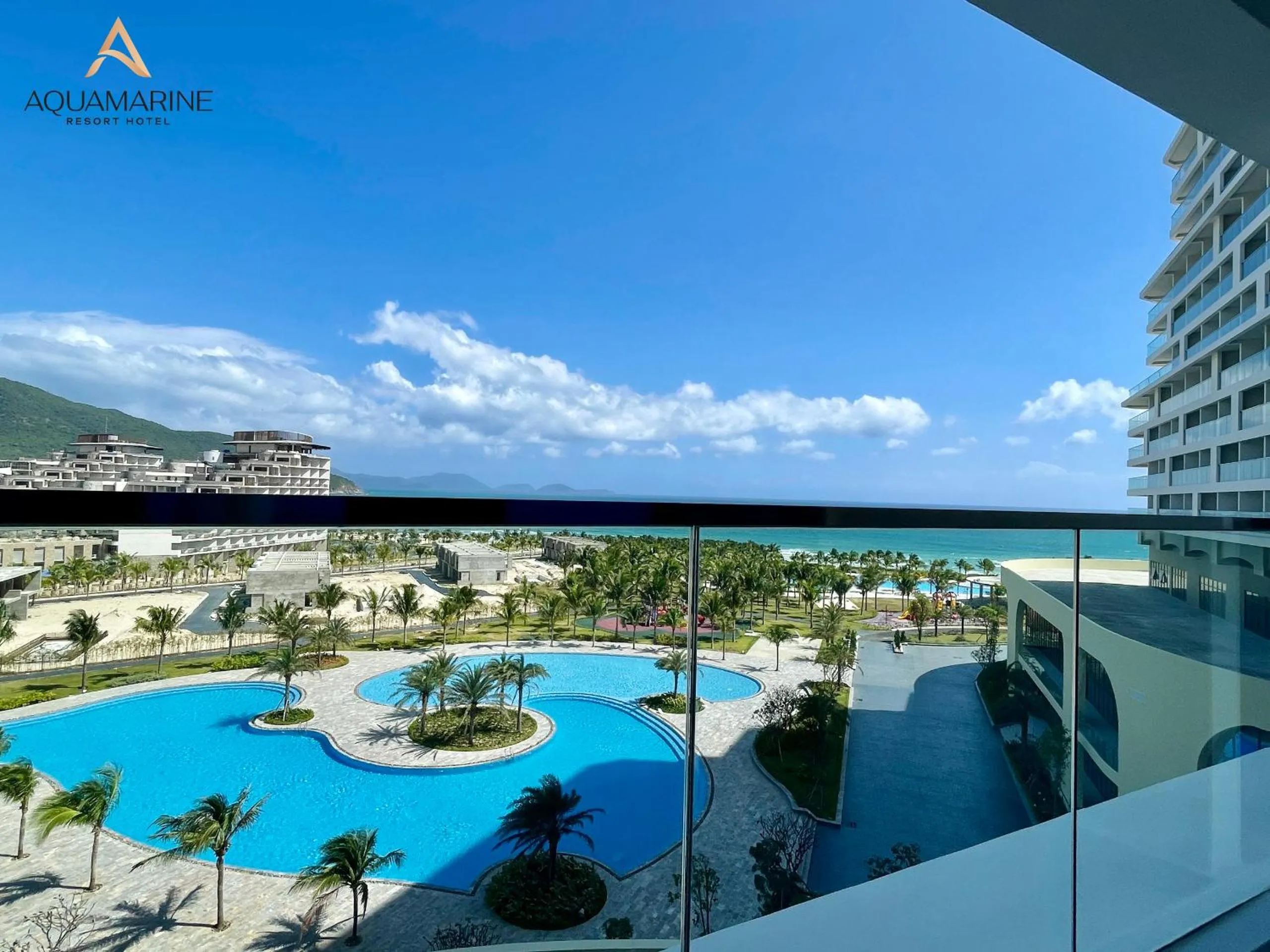 Pool view in Aquamarine Cam Ranh - By Swandor