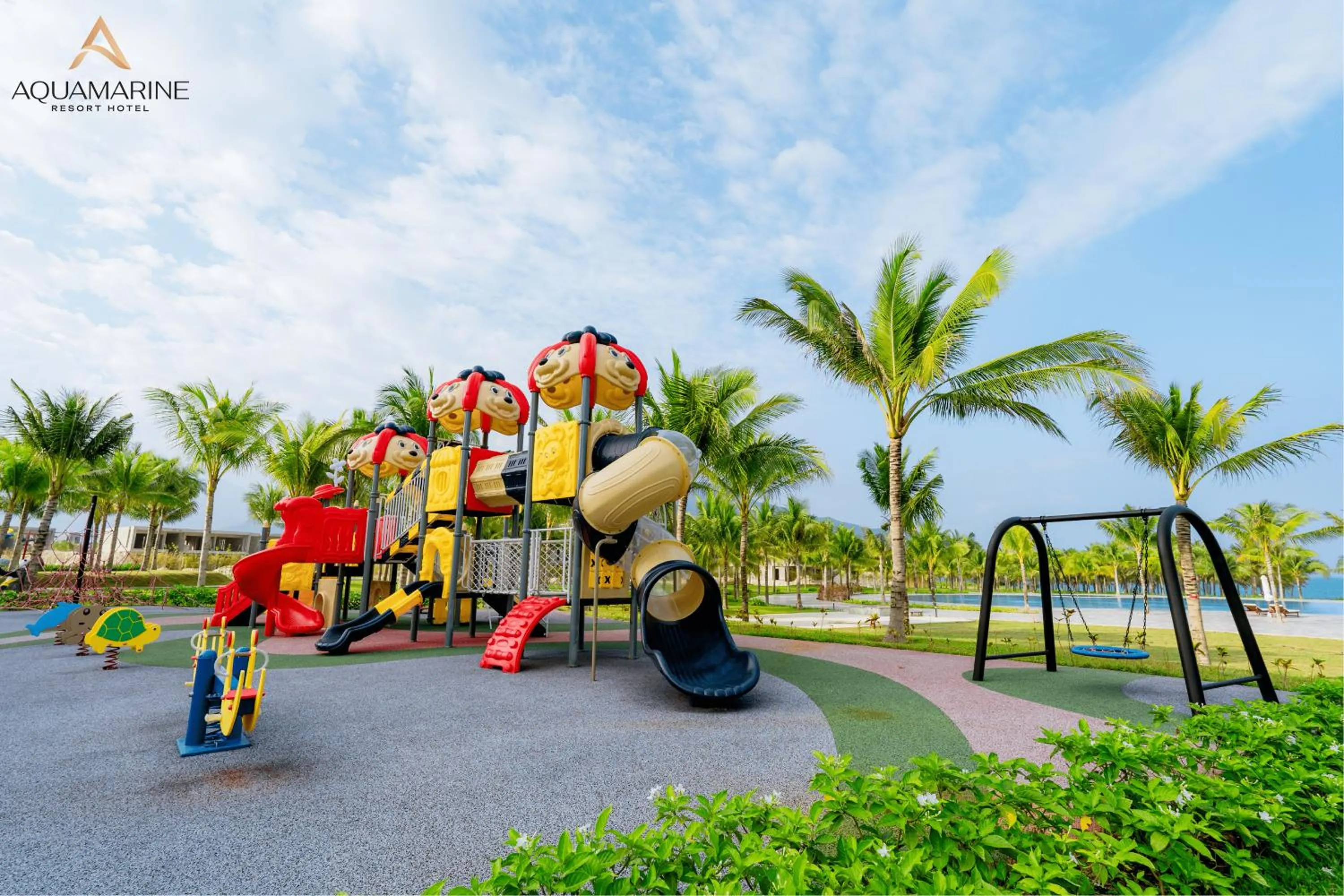 Children play ground in Aquamarine Cam Ranh - By Swandor