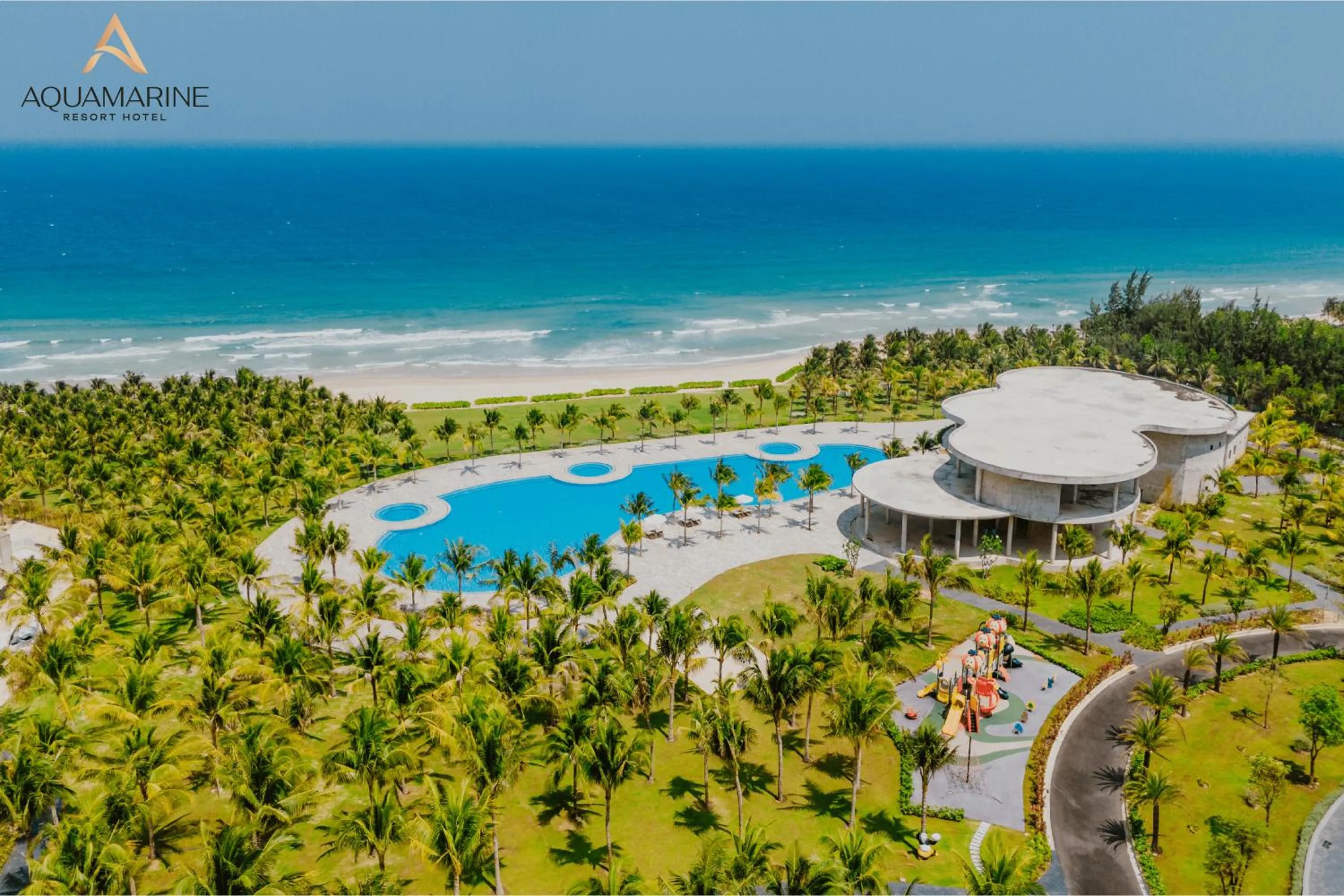 Swimming pool in Aquamarine Cam Ranh - By Swandor