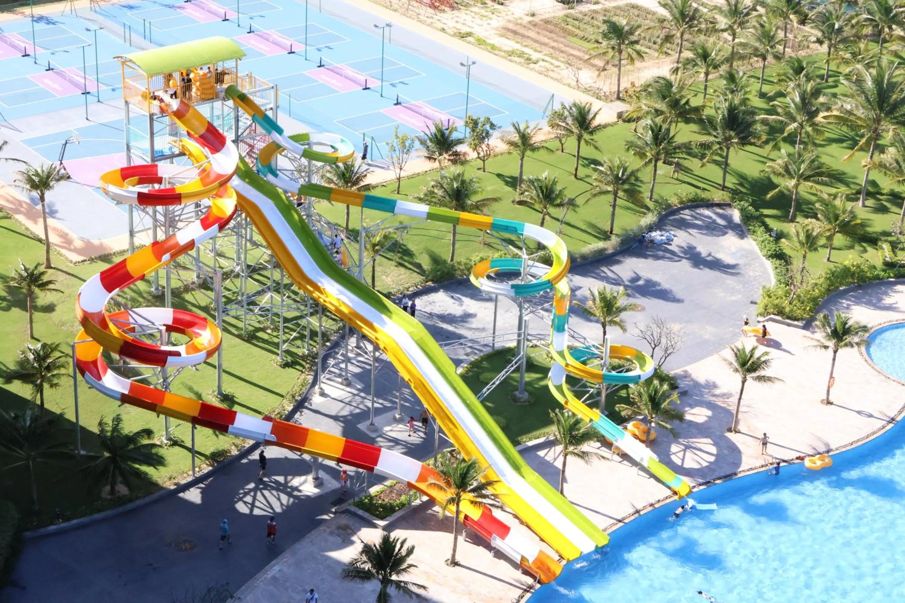 Aqua park in Aquamarine Cam Ranh - By Swandor