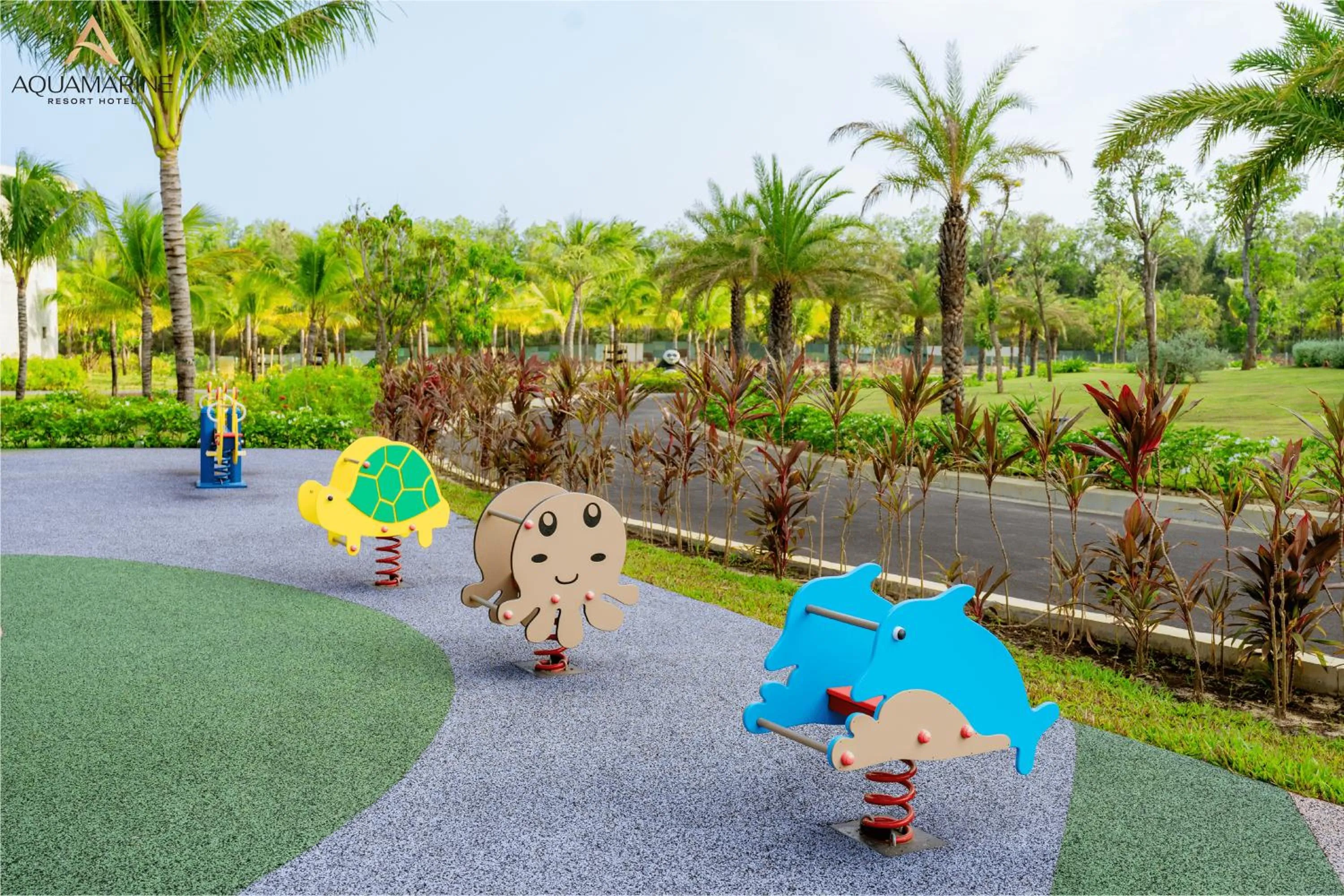 Children play ground in Aquamarine Cam Ranh - By Swandor