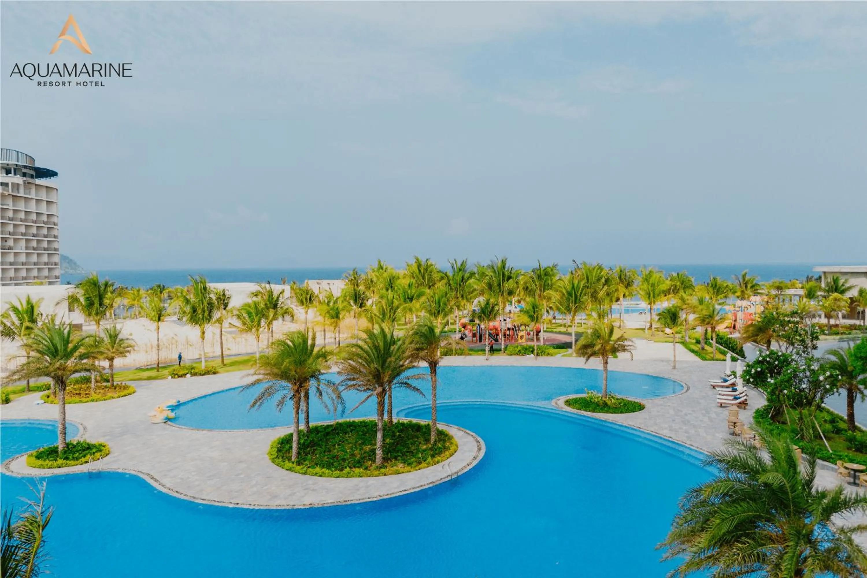 Swimming pool in Aquamarine Cam Ranh - By Swandor