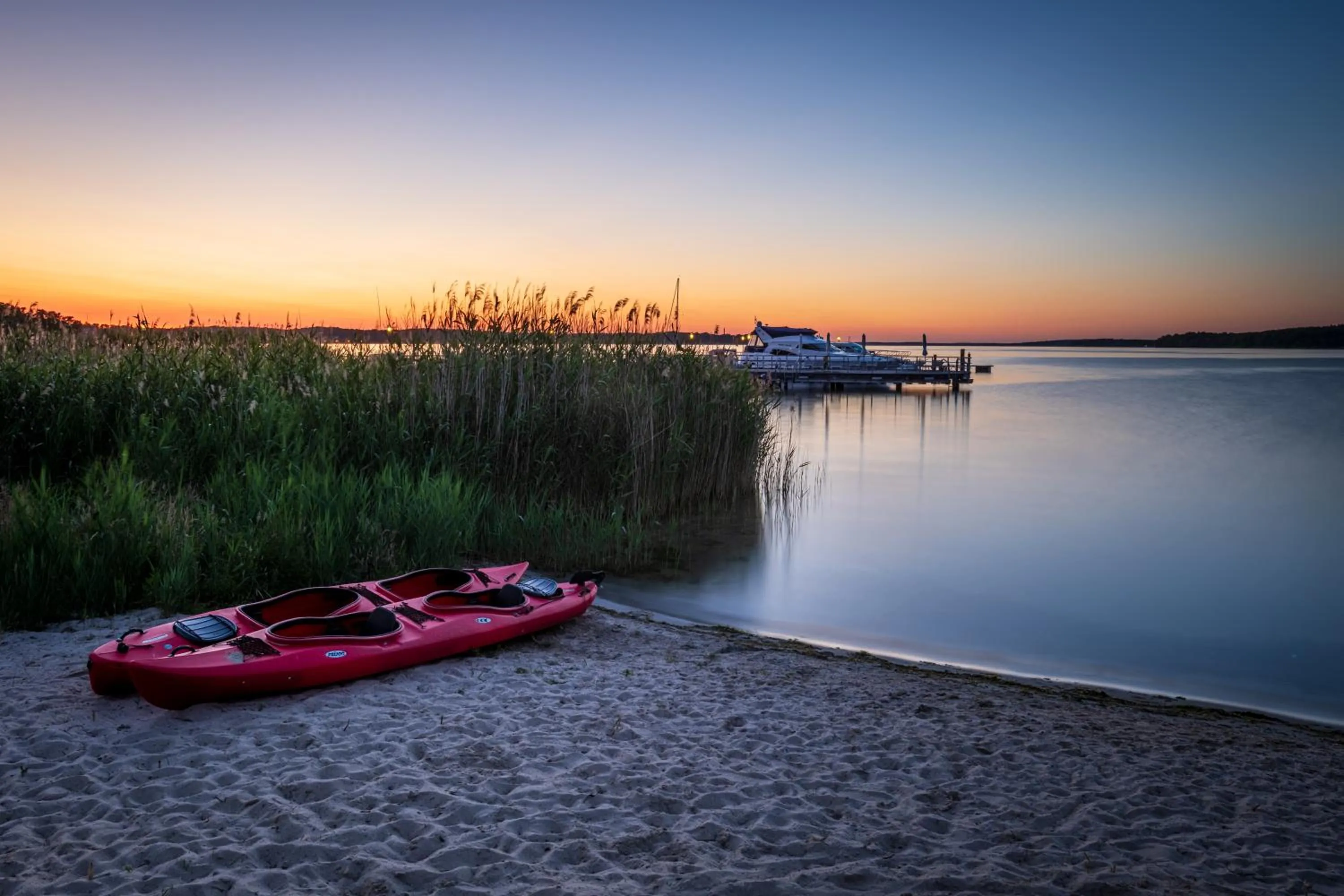 Natural landscape in BEECH Resort Plauer See