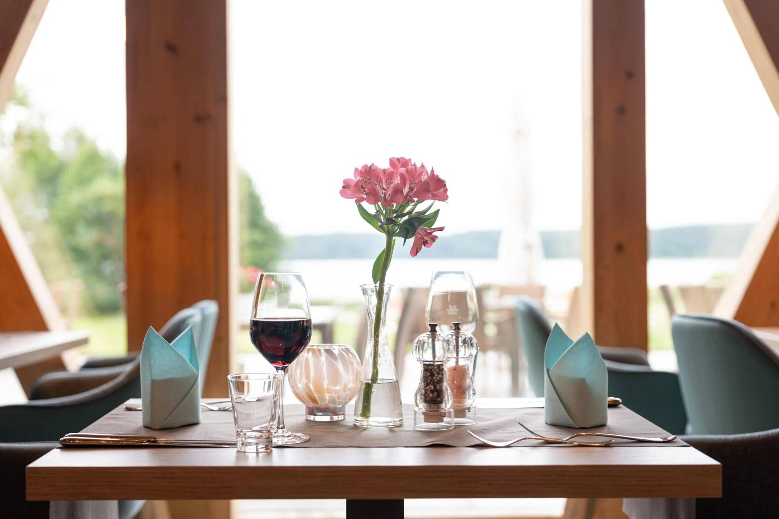 Restaurant/places to eat in BEECH Resort Plauer See