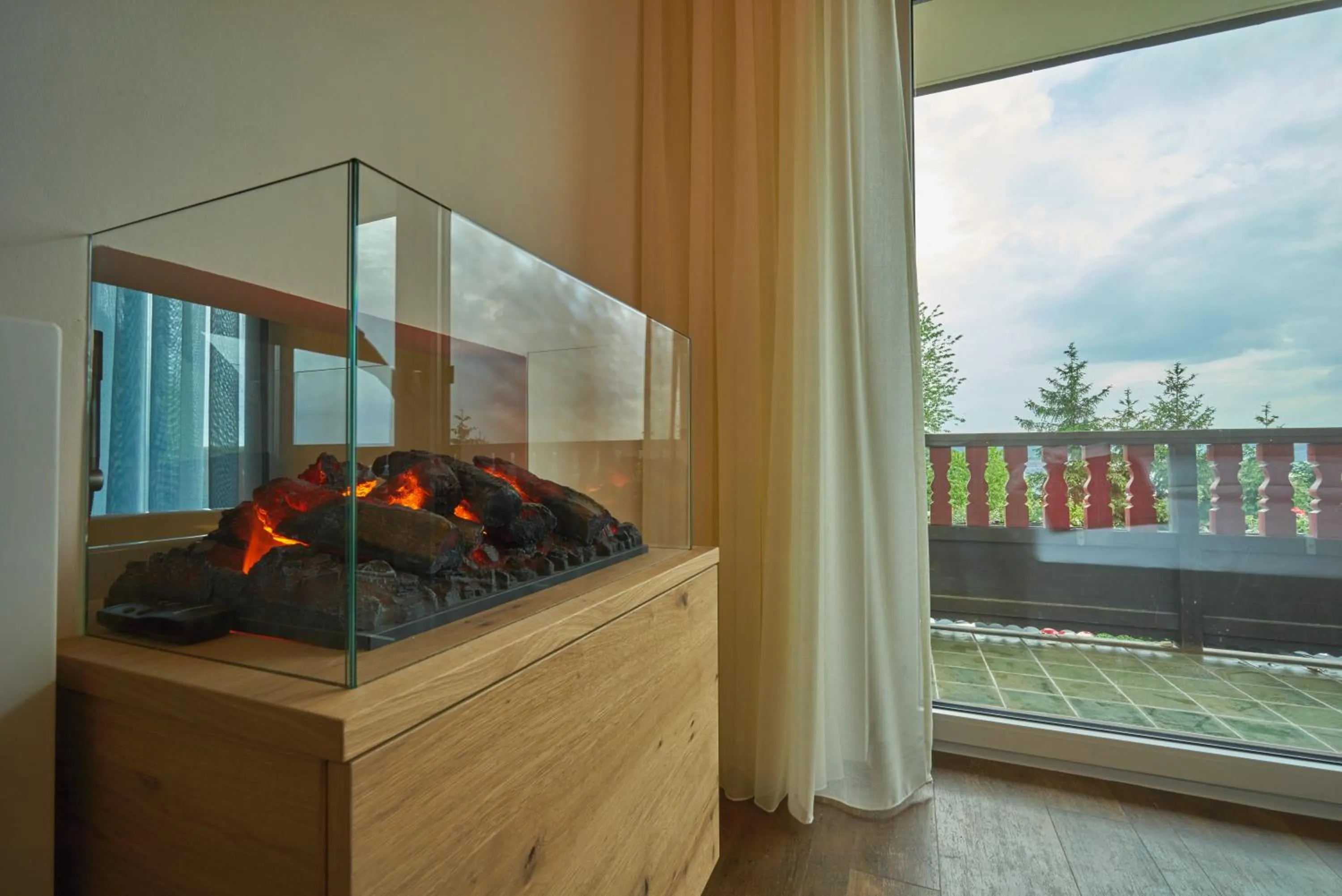 Balcony/Terrace in Wellnesshotel Zum Koch