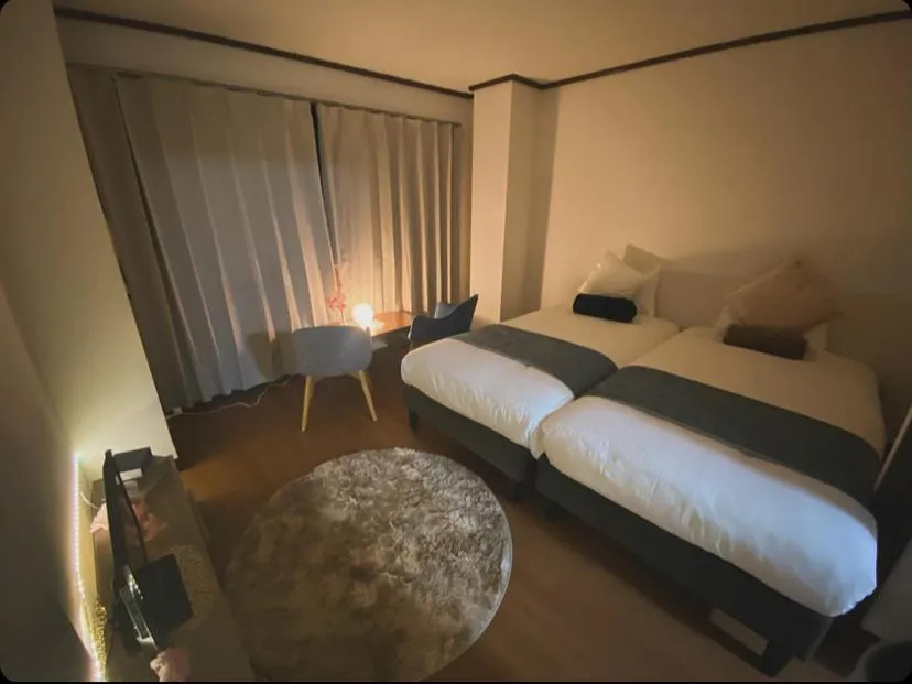 Bed in THE MOON Atami