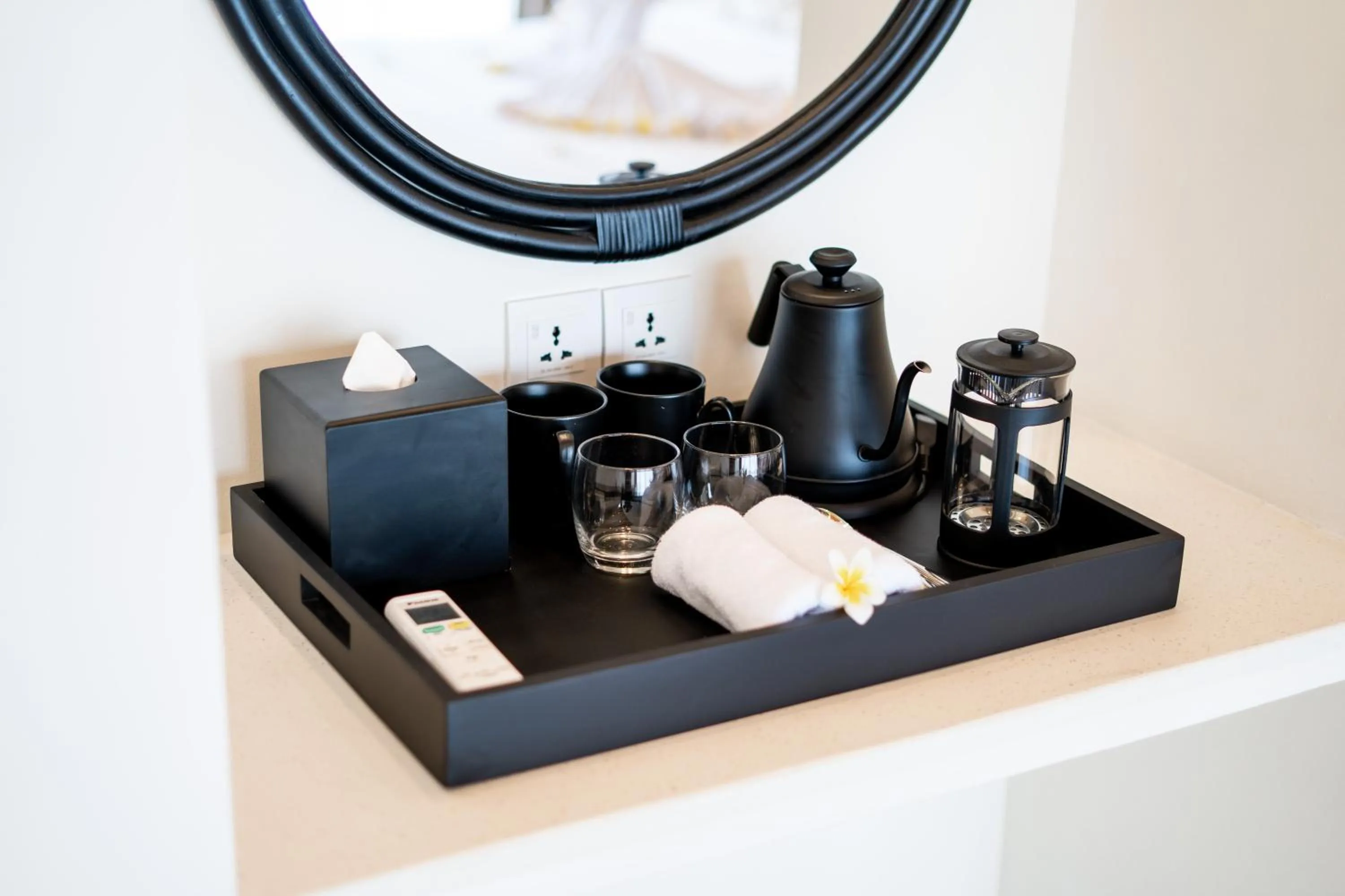 Coffee/tea facilities in Shanti Boutique Retreat